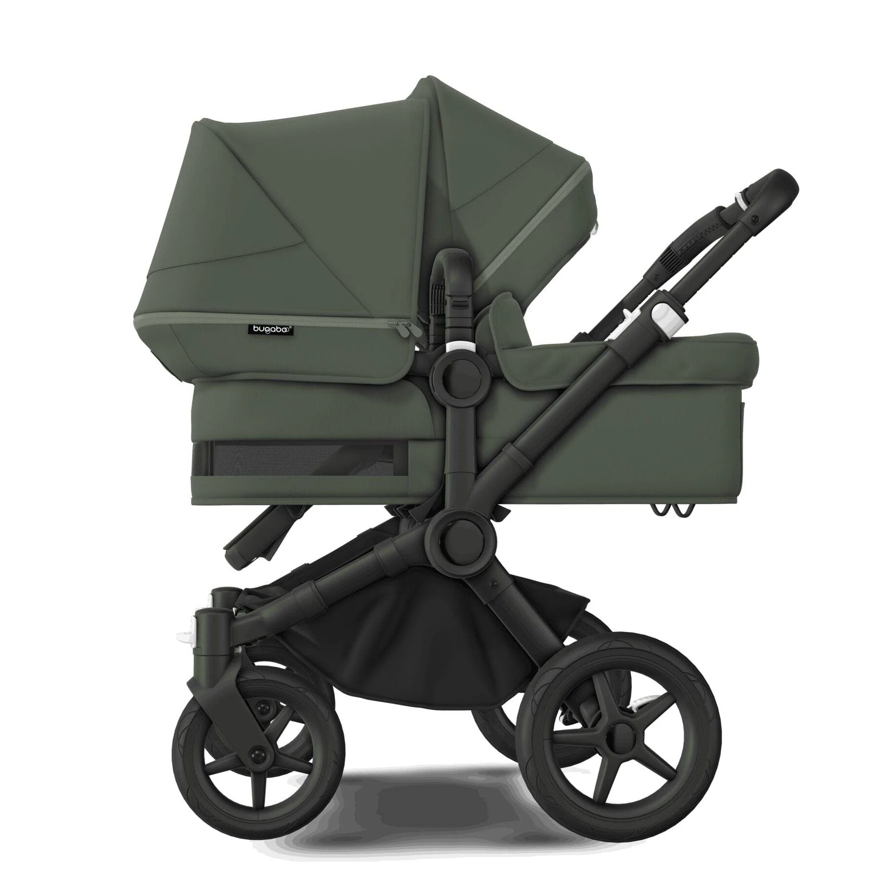 Bugaboo Donkey 5 Duo Essential Bundle - Forest Green - Image 5