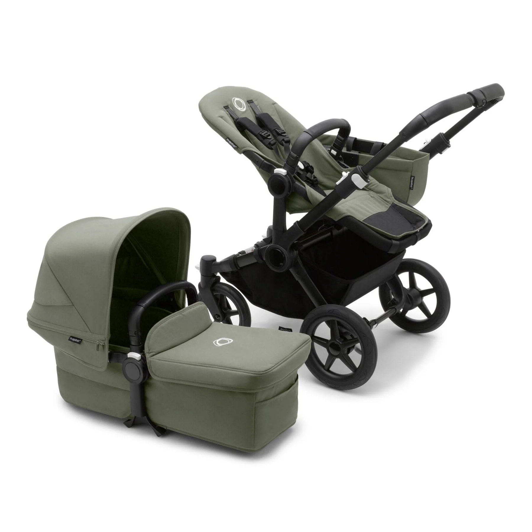 Bugaboo Donkey 5 Mono Essential Bundle - Forest Green - Image 3