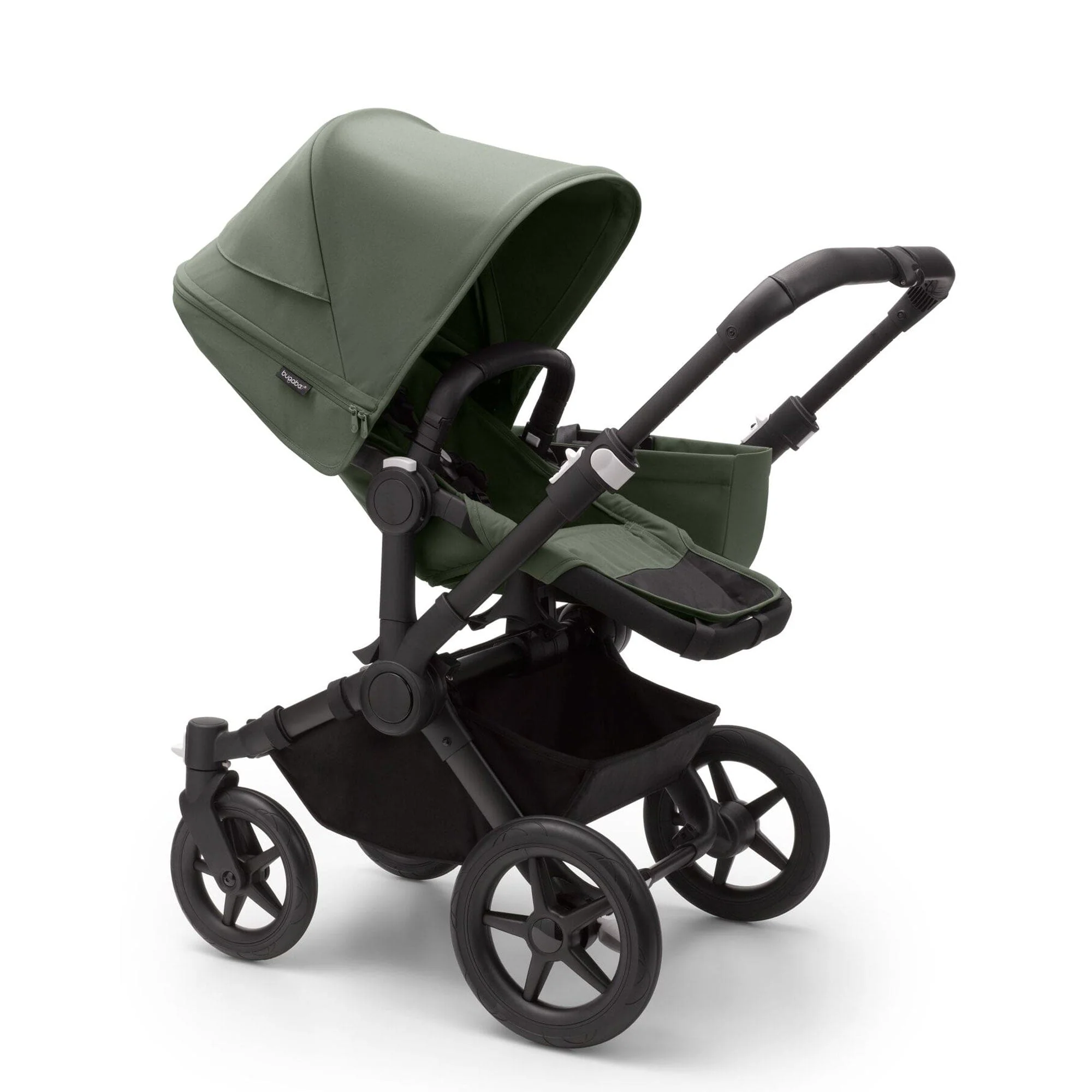 Bugaboo Donkey 5 Mono Ultimate Newborn Bundle - Forest Green - Image 6