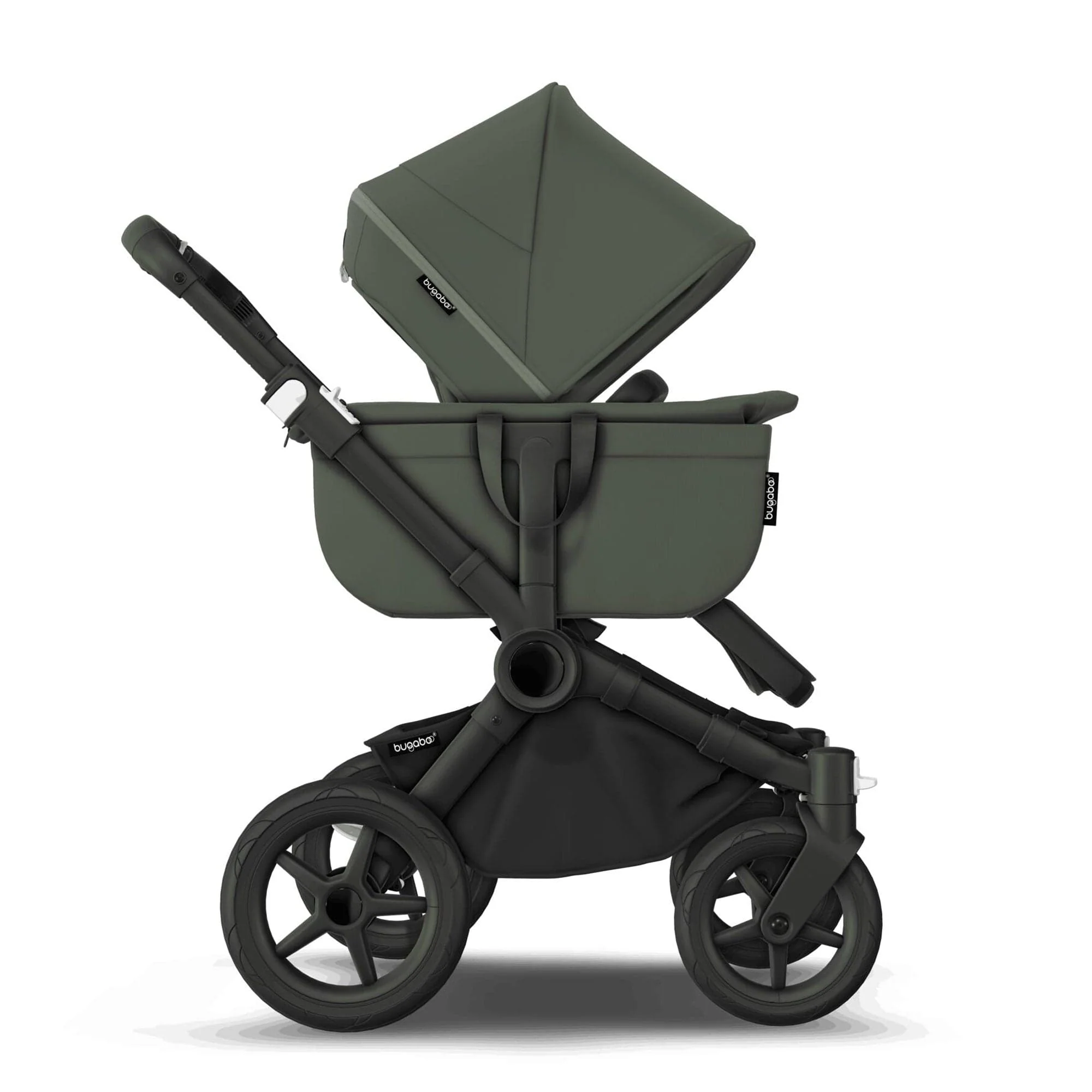 Bugaboo Donkey 5 Mono Ultimate Newborn Bundle - Forest Green - Image 7