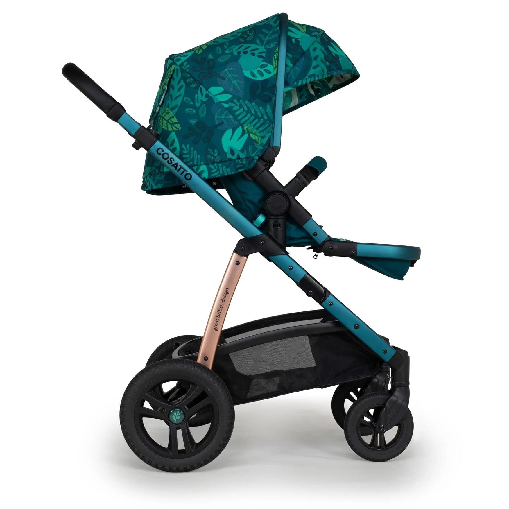 Cosatto Wow 2 Pram & Pushchair Midnight Jungle - Image 3