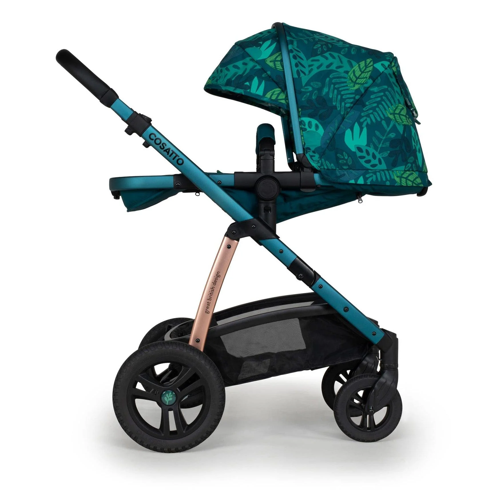 Cosatto Wow 2 Pram & Pushchair Midnight Jungle - Image 4