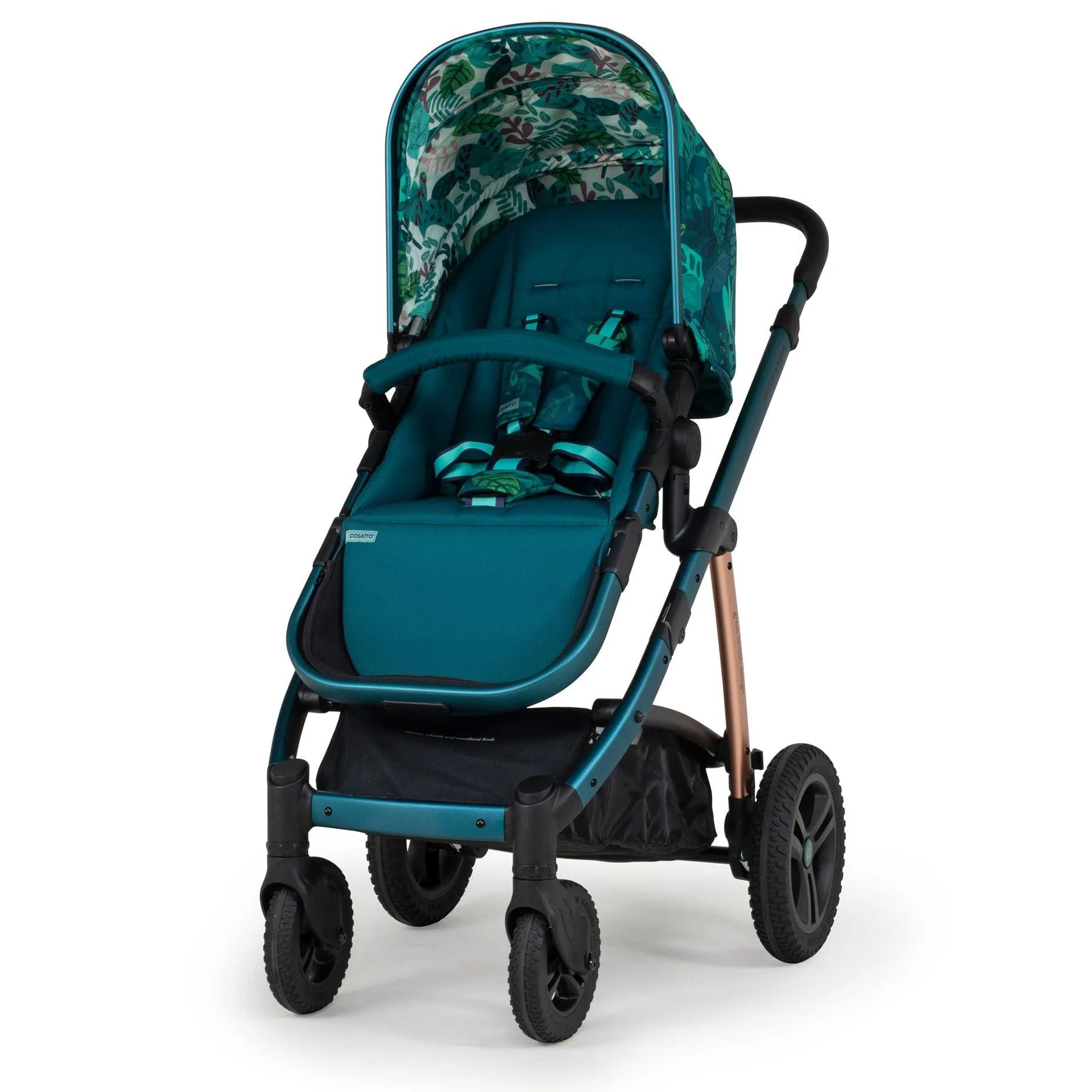 Cosatto Wow 2 Pram & Pushchair Midnight Jungle - Image 5
