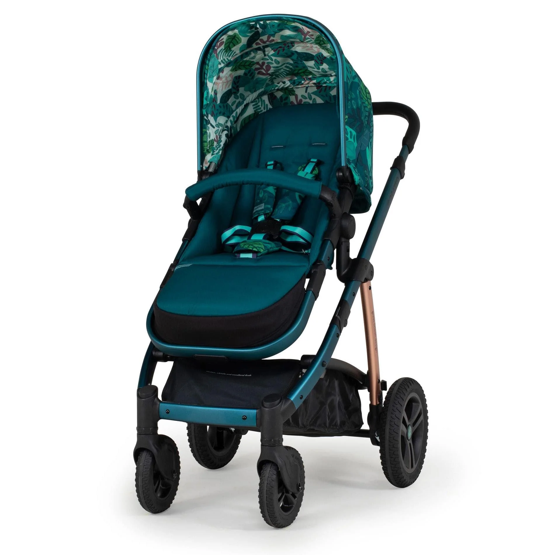 Cosatto Wow 2 Pram & Pushchair Midnight Jungle - Image 6