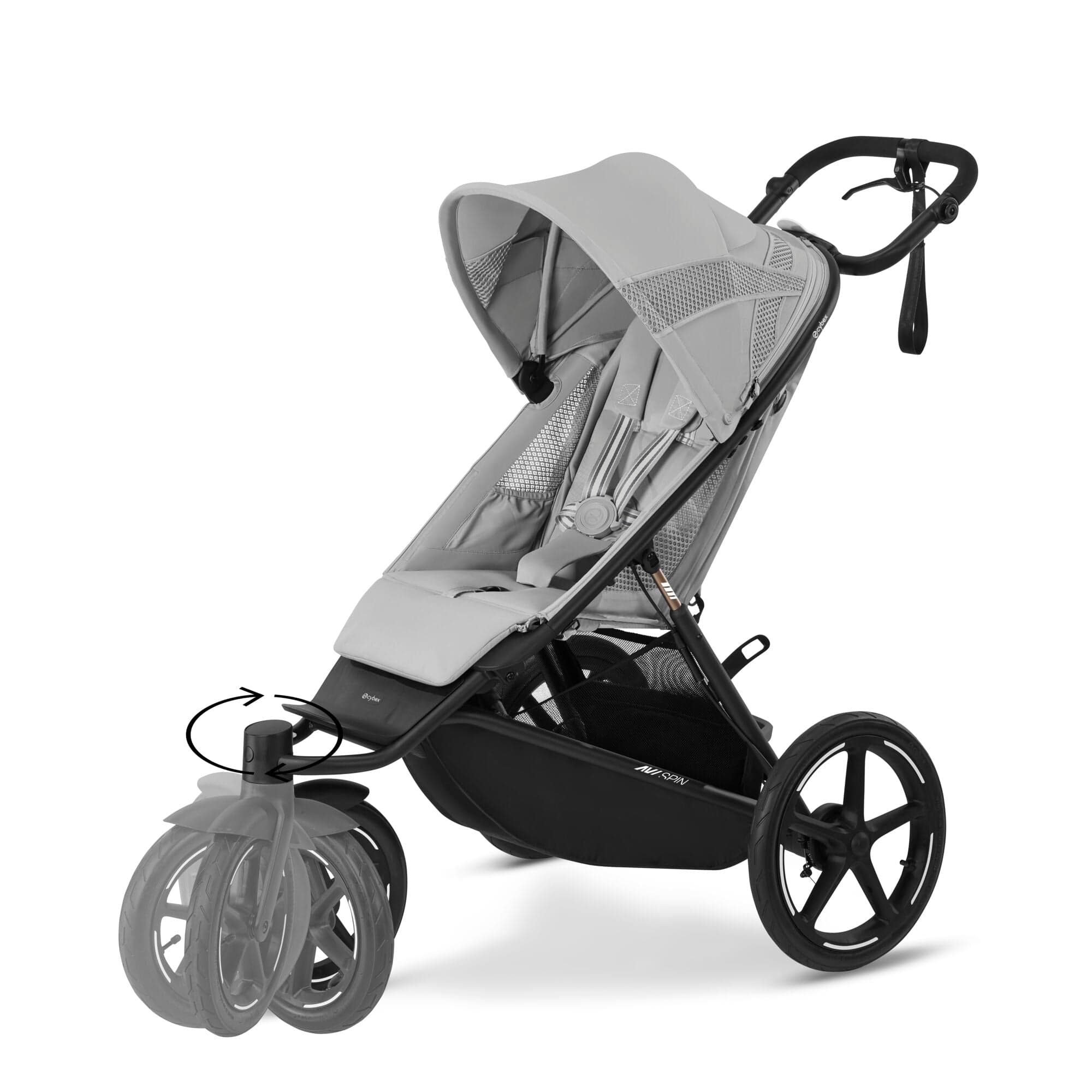Cybex Avi Spin - Fog Grey - Image 7