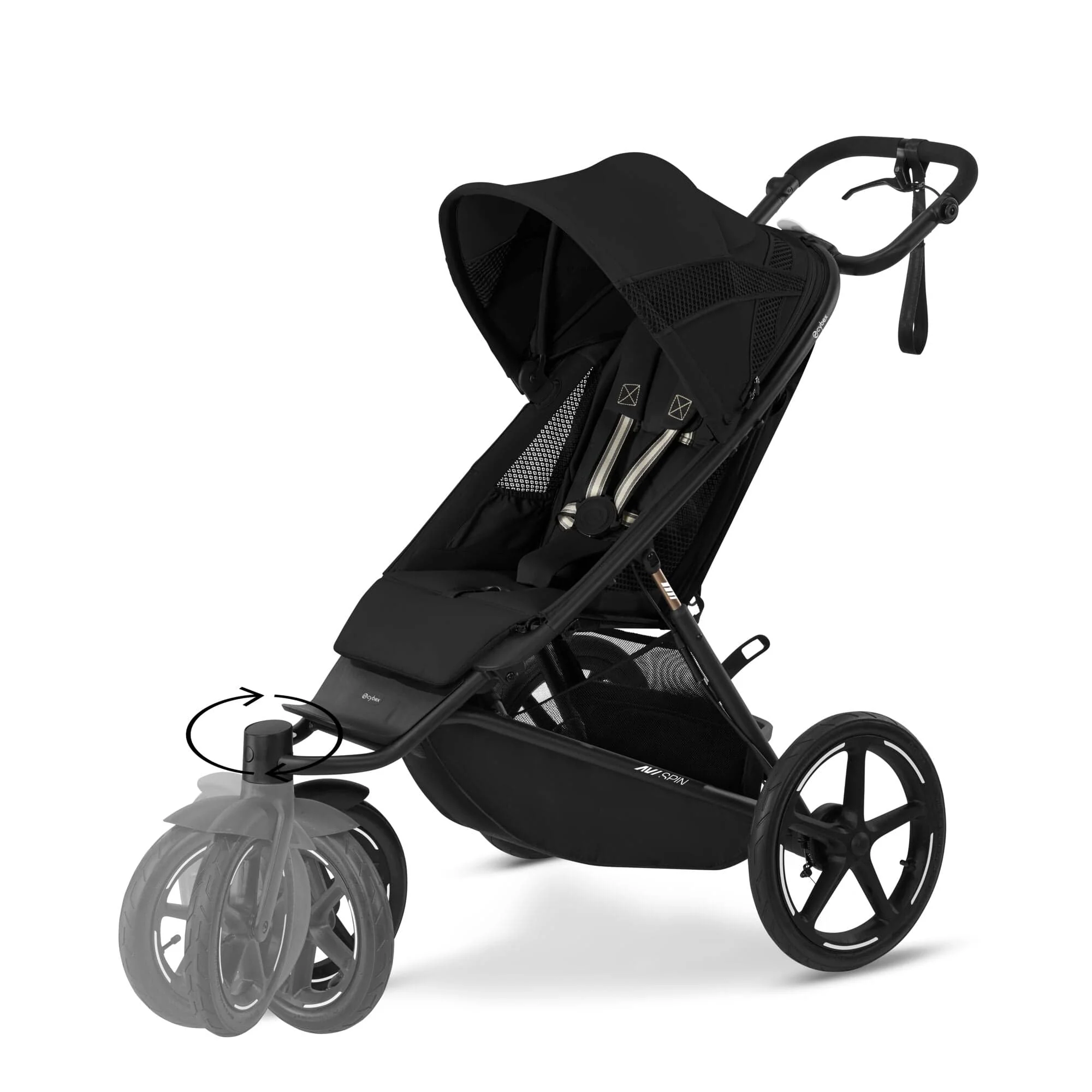 Cybex Avi Spin - Moon Black - Image 7