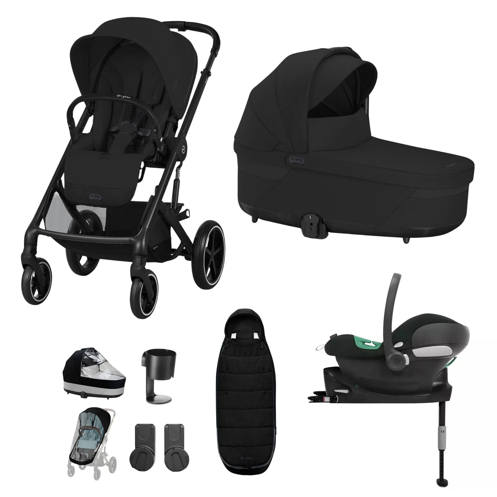 Cybex Balios S Lux Comfort Bundle - Black/Moon Black - Image 20