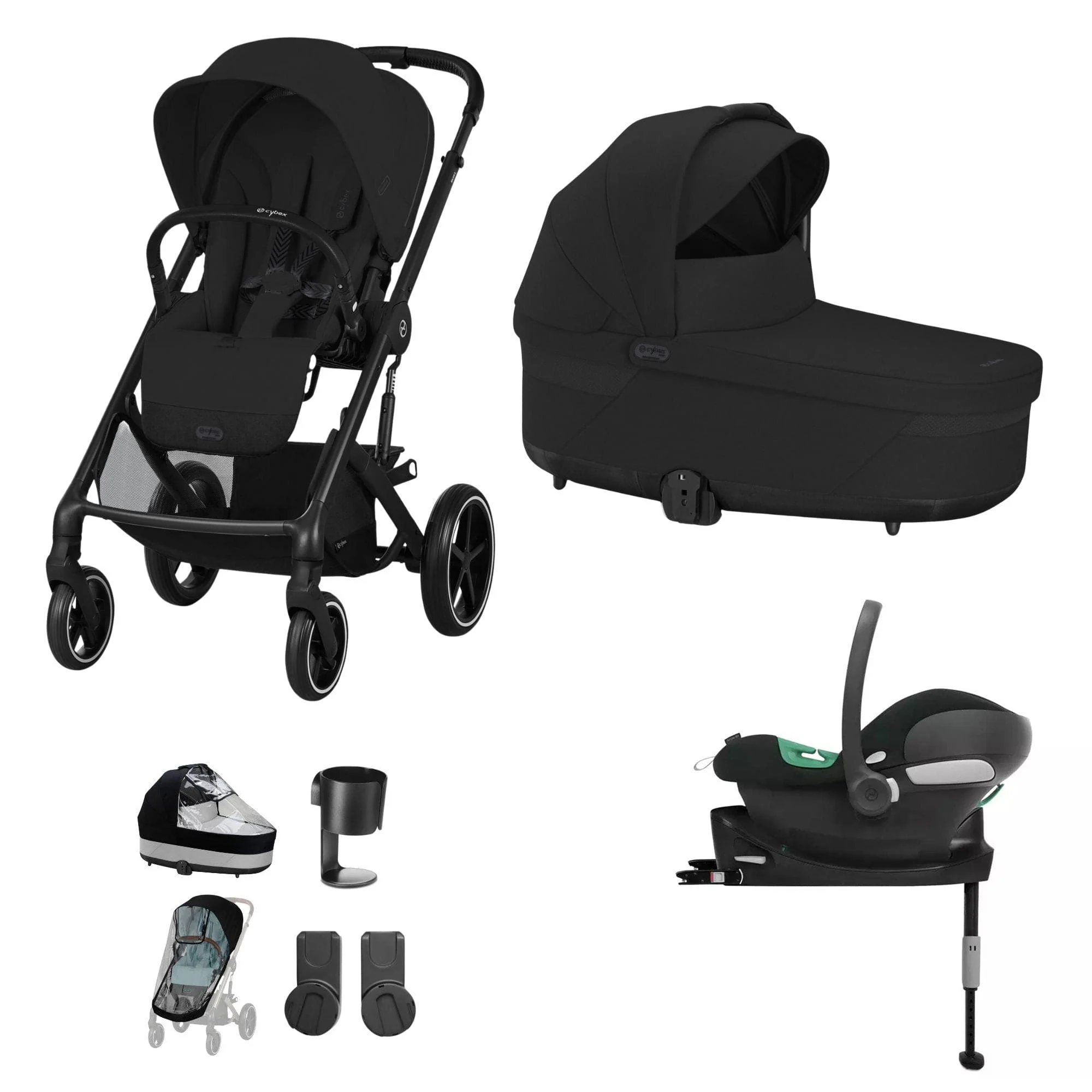 Cybex Balios S Lux Comfort Bundle - Black/Moon Black - Image 21