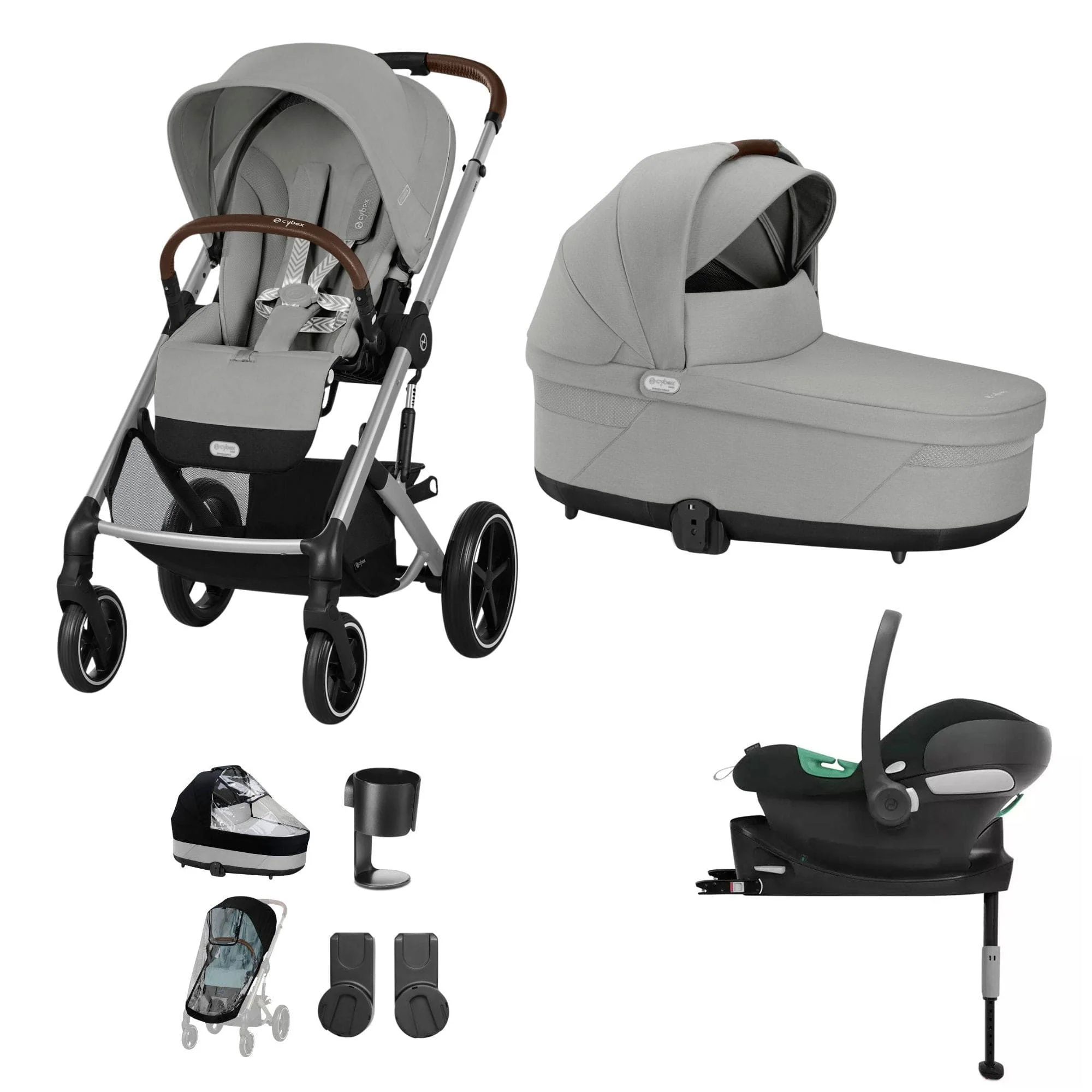 Cybex Balios S Lux Comfort Bundle - Silver/Stone Grey - Image 21