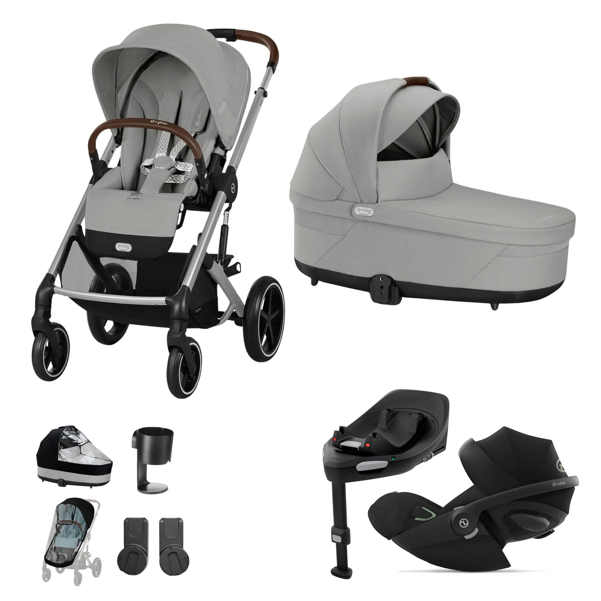 Cybex Balios S Lux Luxury Bundle - Silver/Stone Grey - Image 22