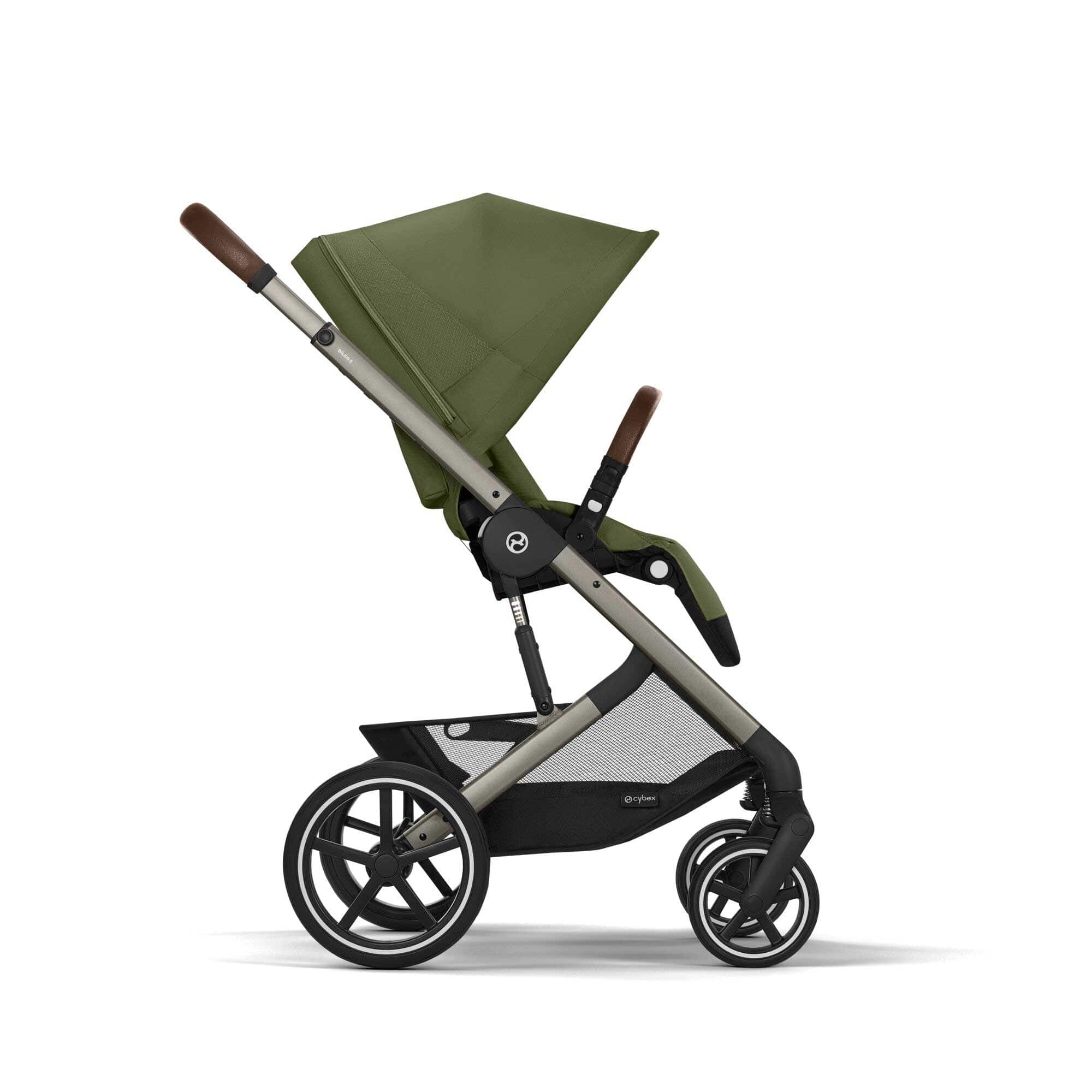 Cybex Balios S Lux Comfort Bundle - Taupe/Moss Green - Image 7
