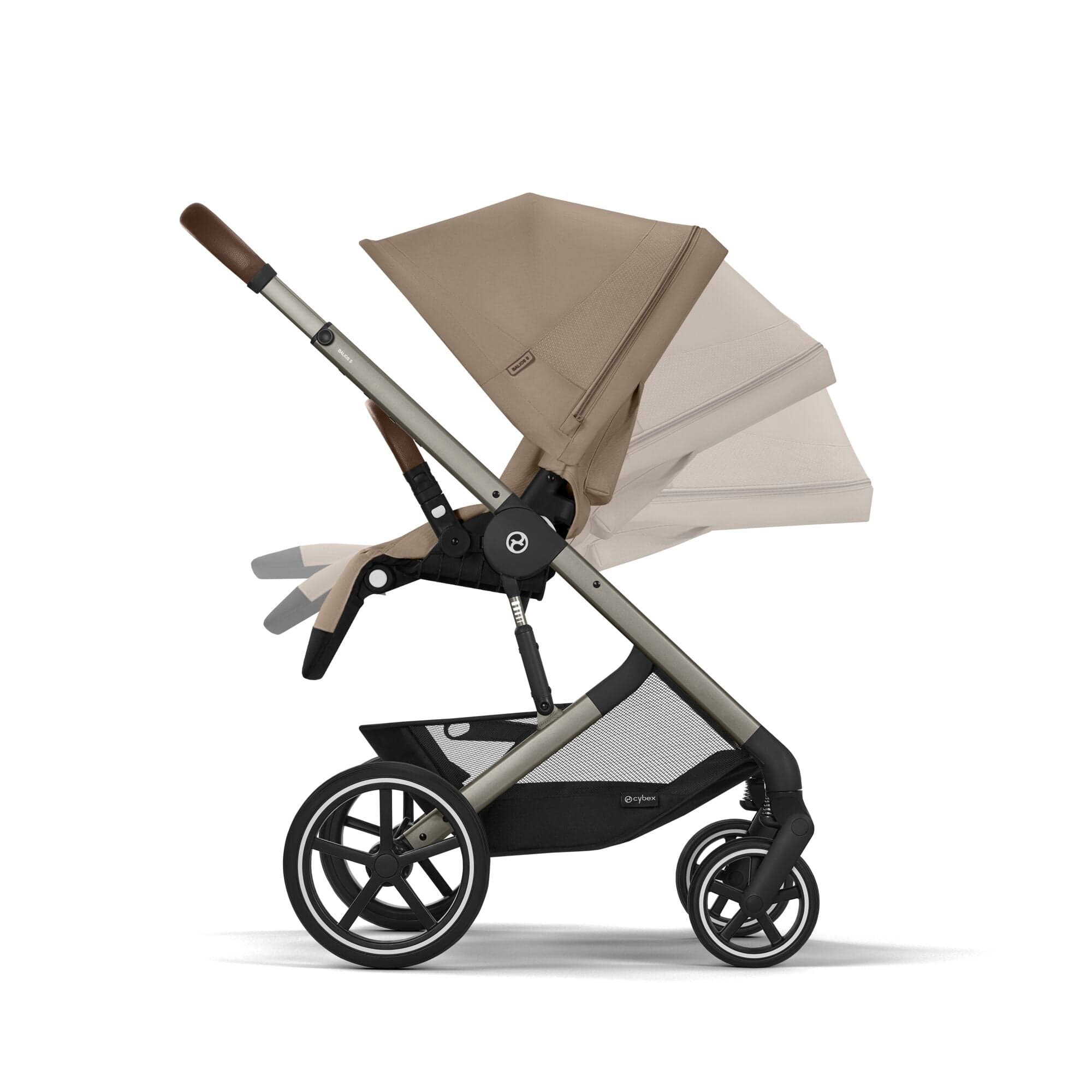 Cybex Balios S Lux Luxury Bundle - Taupe/Almond Beige - Image 3