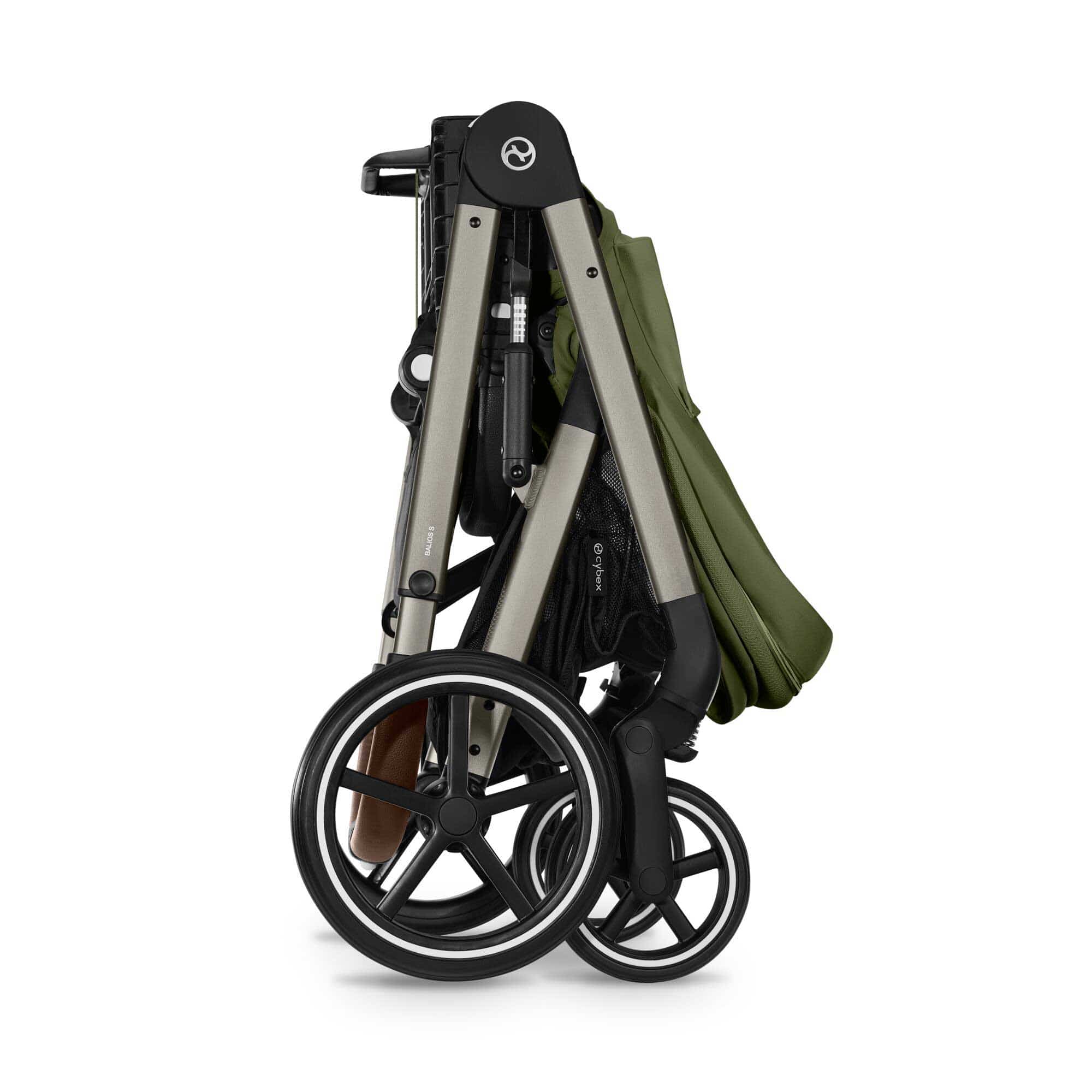 Cybex Balios S Lux Luxury Bundle - Taupe/Moss Green - Image 9
