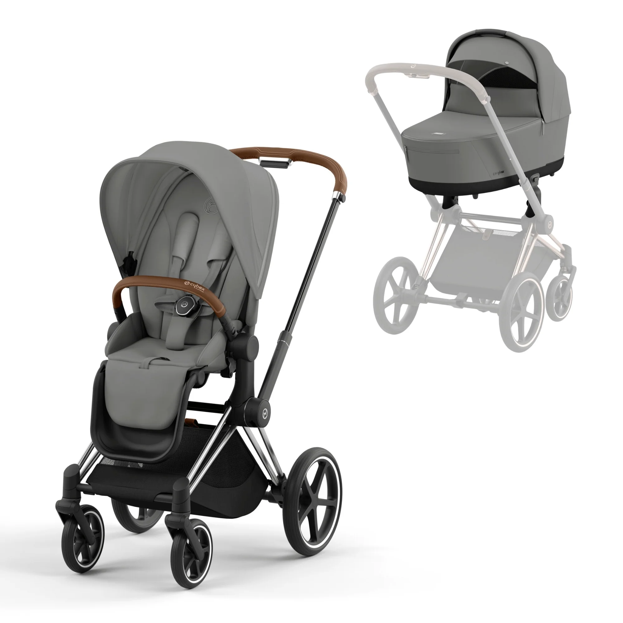 Cybex Priam & Lux Cot - Mirage Grey - Image 19