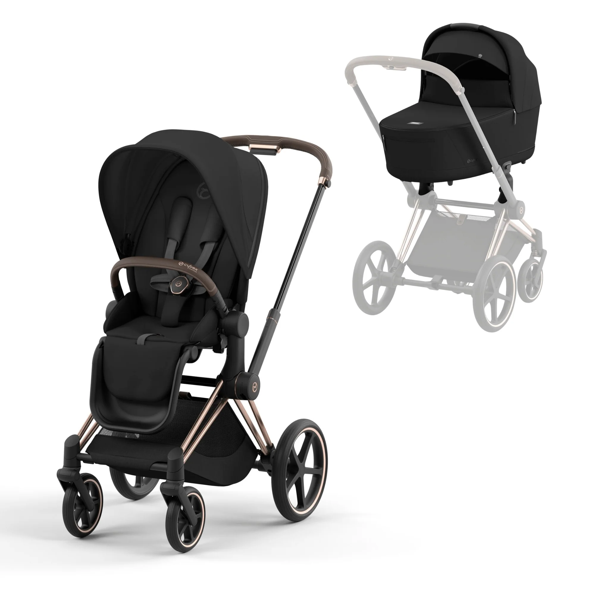 Cybex Priam & Lux Cot - Sepia Black - Image 21