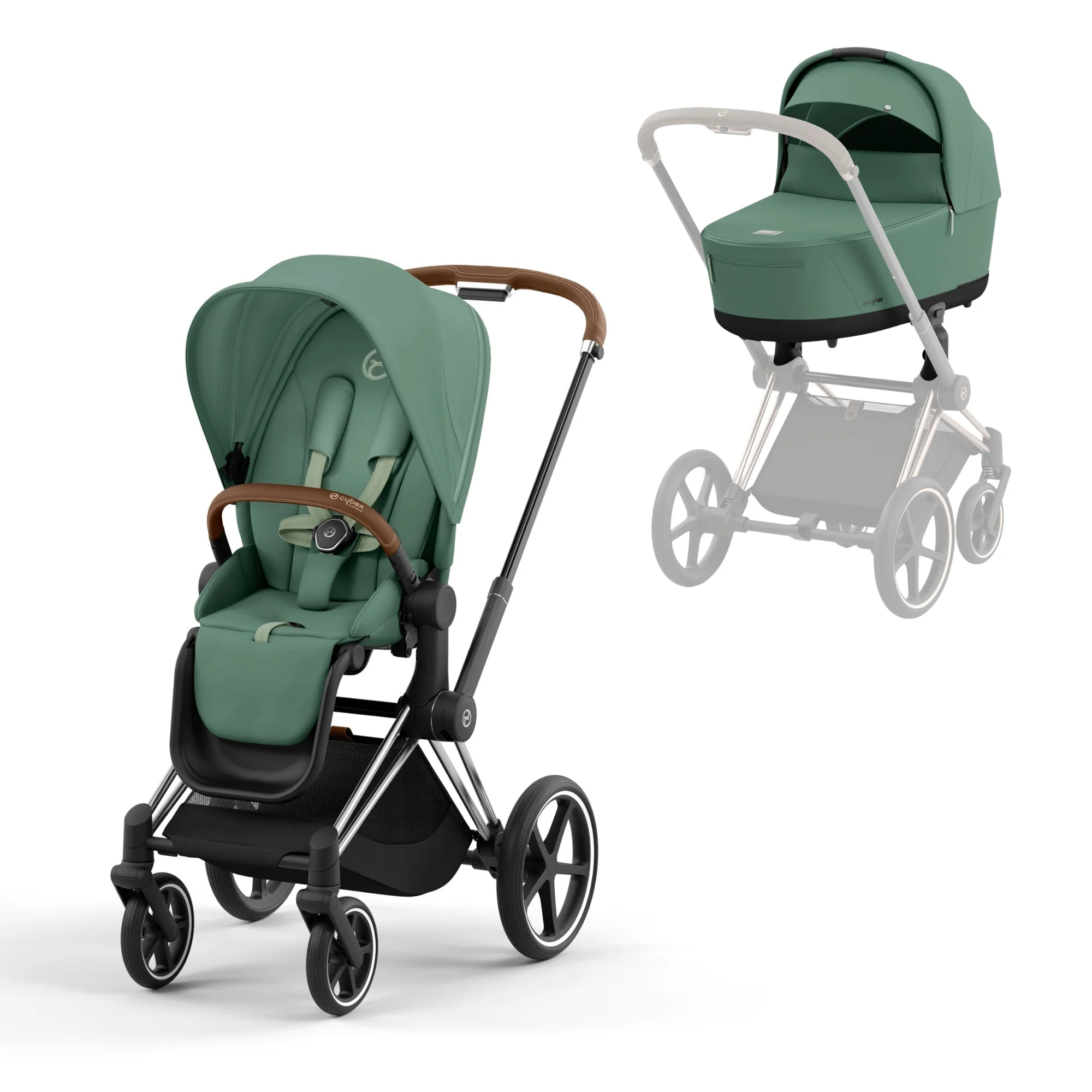 Cybex Priam & Lux Cot - Leaf Green - Image 19