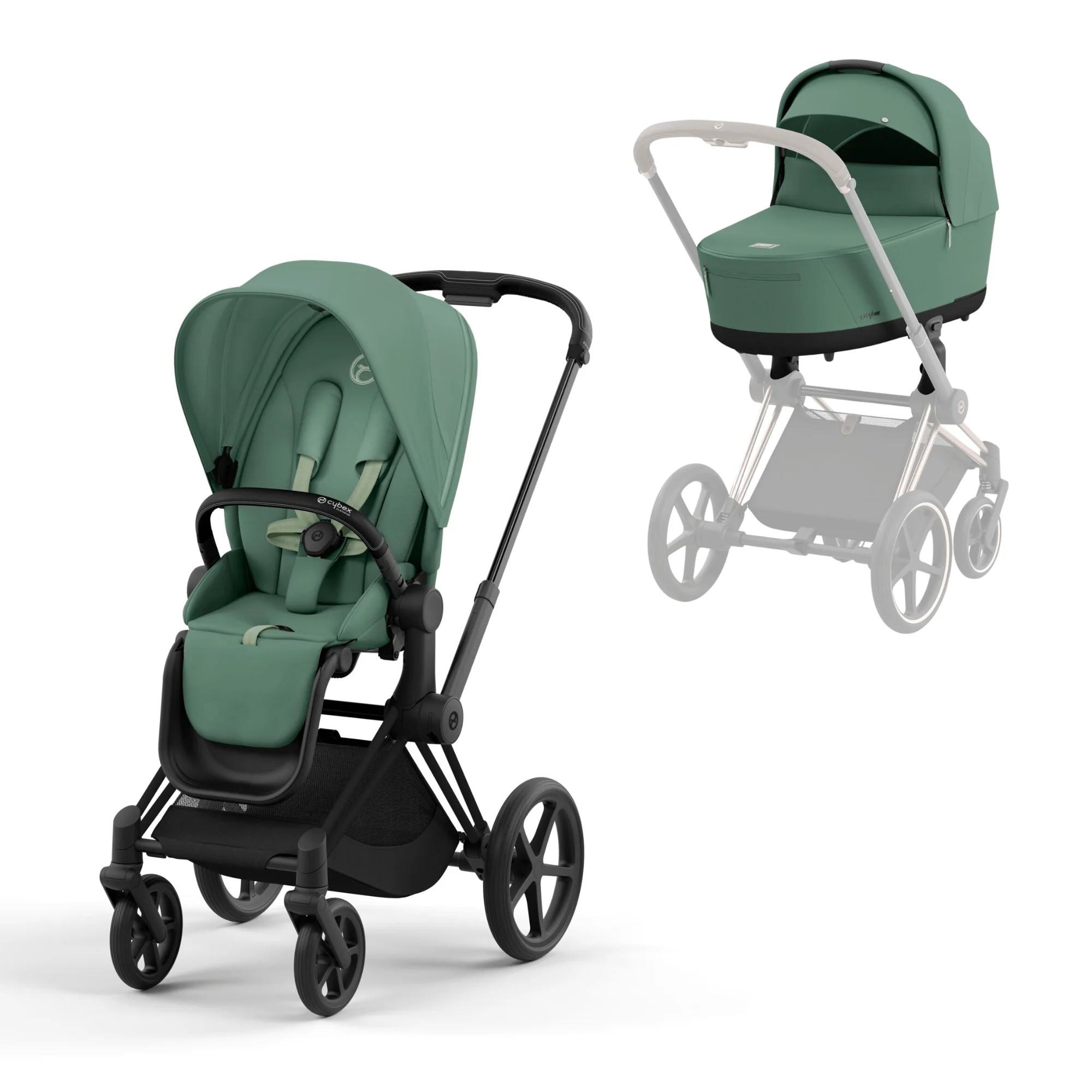 Cybex Priam & Lux Cot - Leaf Green - Image 20