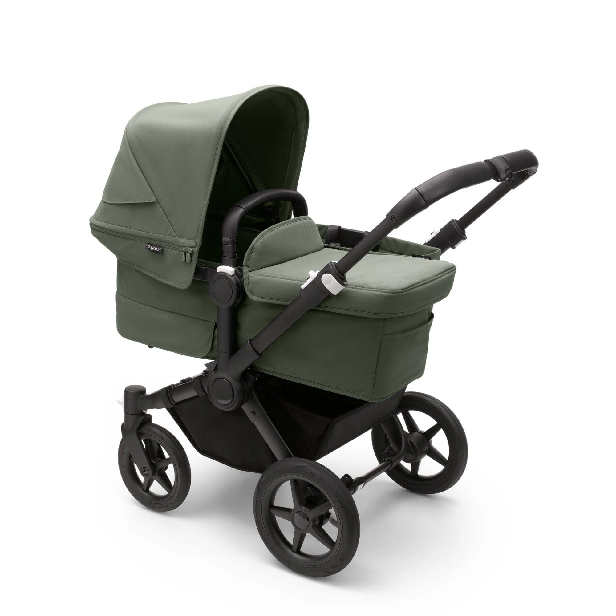 Bugaboo Donkey 5 Mono Complete Pushchair - Black/Forest Green - Image 6