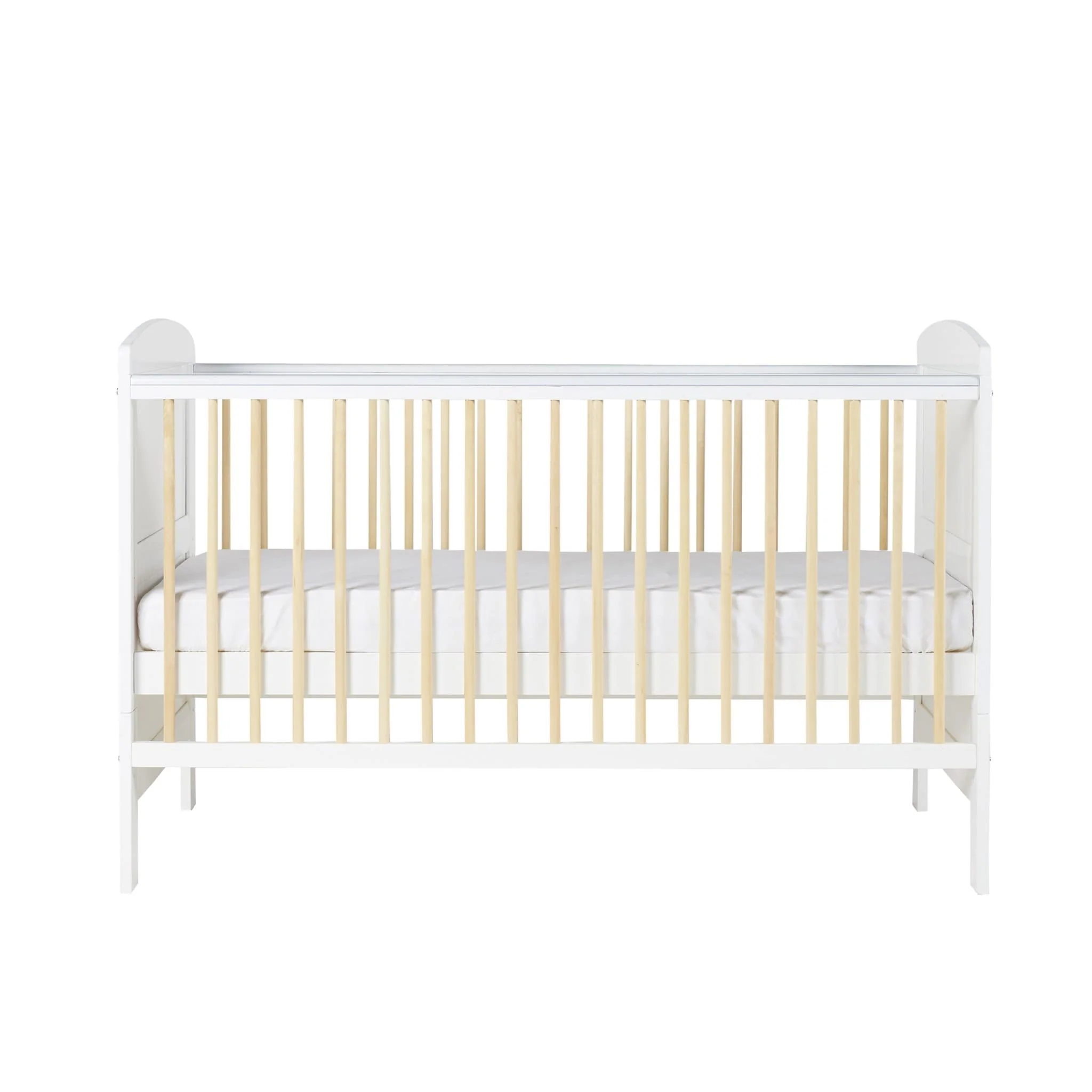 Ickle Bubba Coleby Scandi Classic Cot Bed White - Image 3