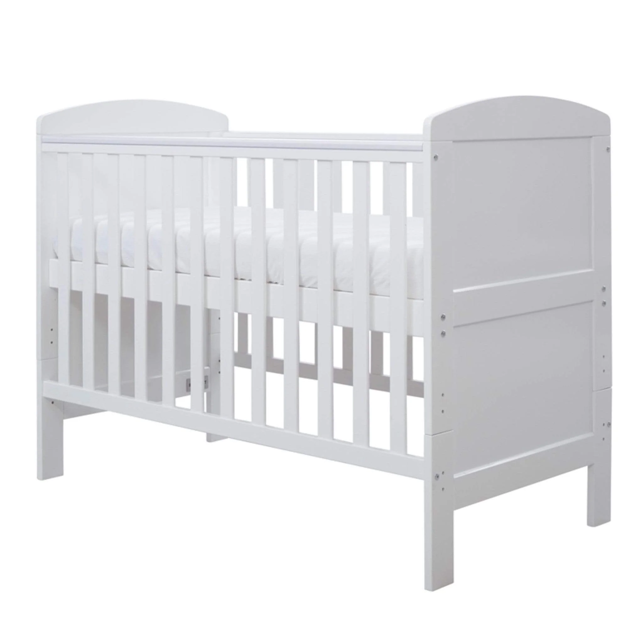 Ickle Bubba Coleby Mini Cot Bed White - Image 4
