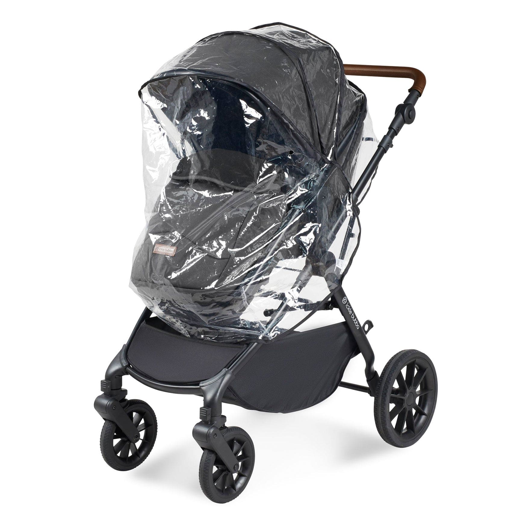 Ickle Bubba Cosmo 2 in 1 Plus Carrycot & Pushchair - Black/Graphite Grey - Image 14