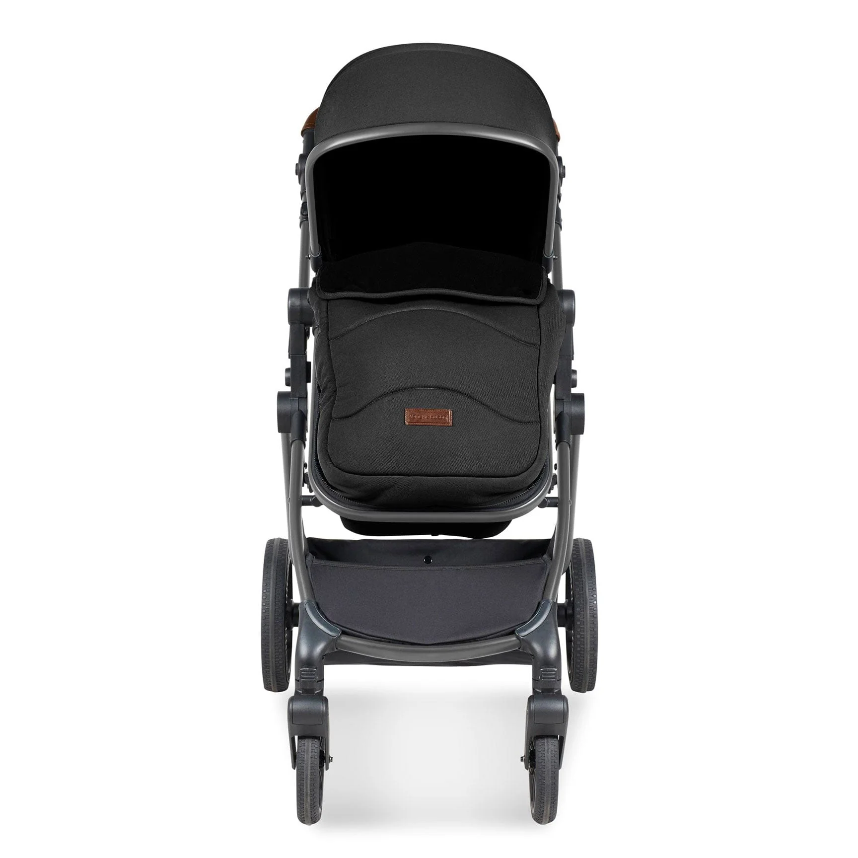 Ickle Bubba Cosmo 2 in 1 Plus Carrycot & Pushchair - Gun metal/Black - Image 10