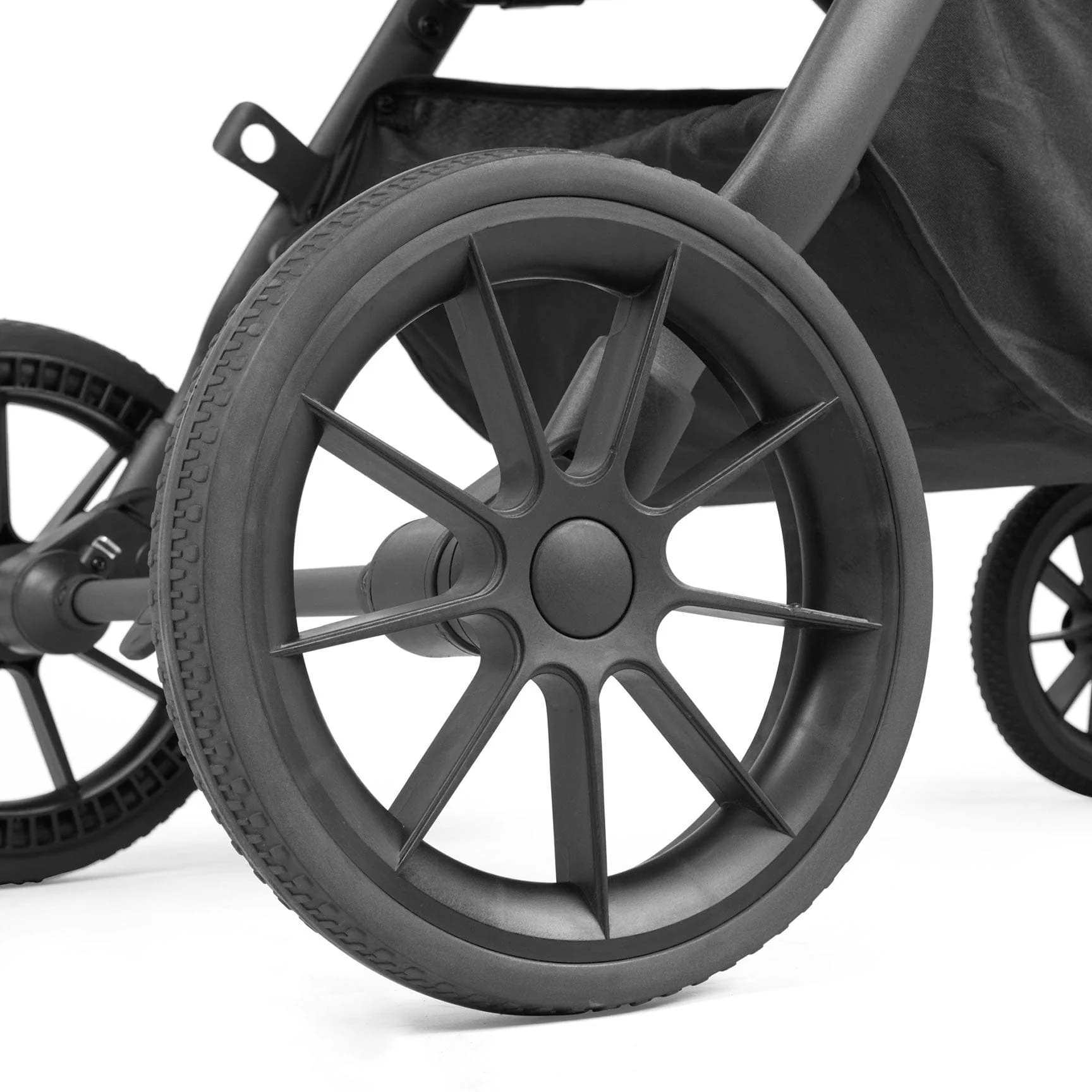 Ickle Bubba Cosmo 2 in 1 Plus Carrycot & Pushchair - Gun metal/Black - Image 13