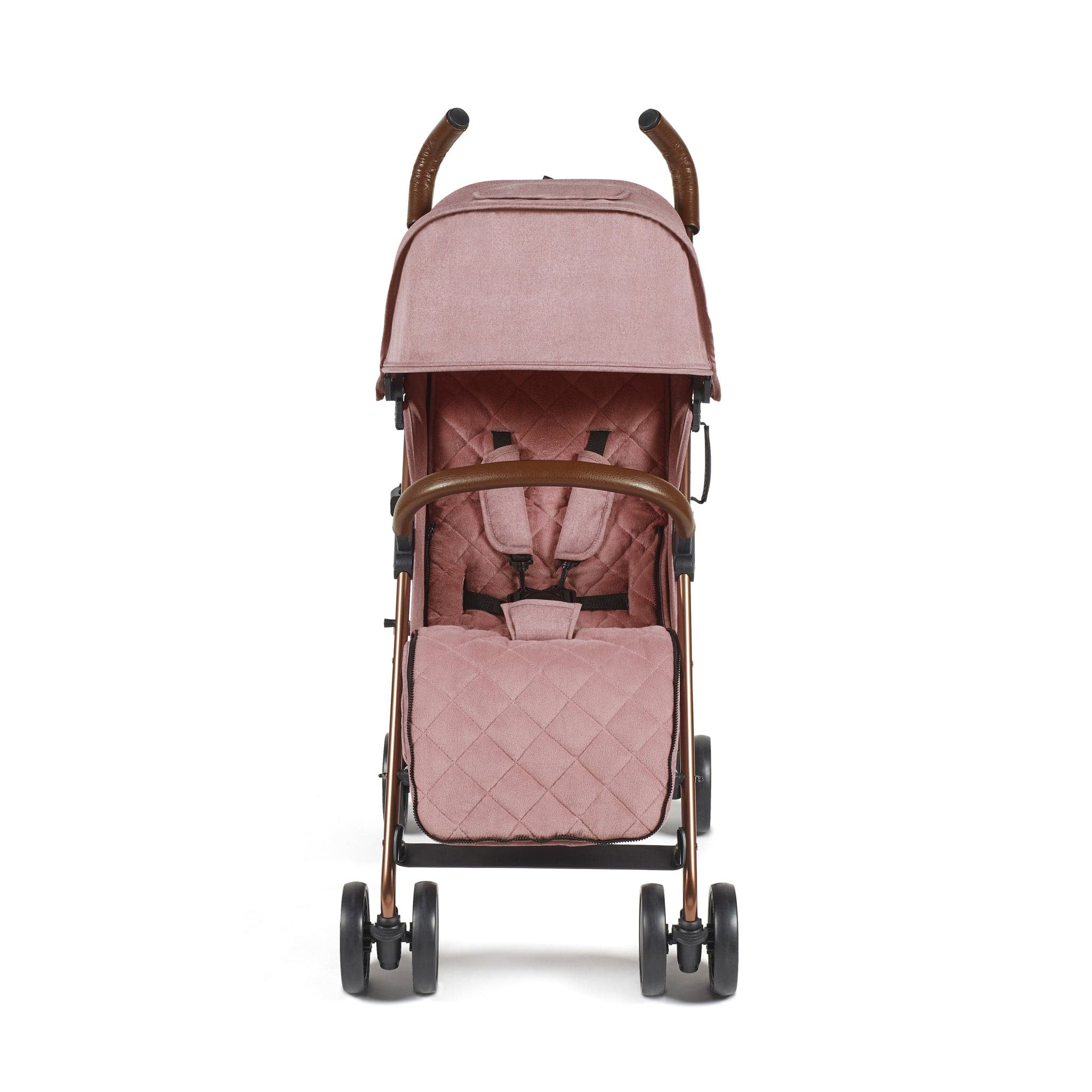 Ickle Bubba Discovery Prime Pushchair Dusky Pink/Rose Gold - Image 3