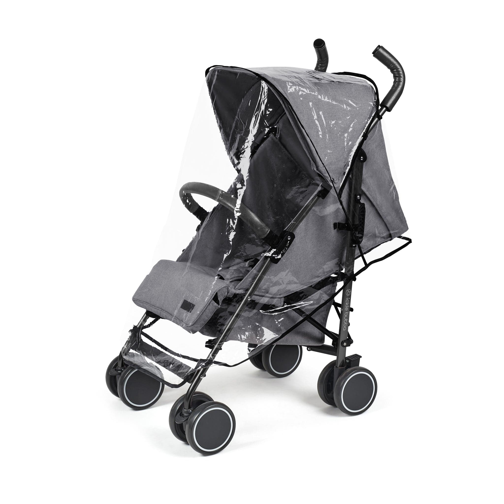Ickle Bubba Discovery Prime Pushchair Graphite Grey/Matt Black - Image 12