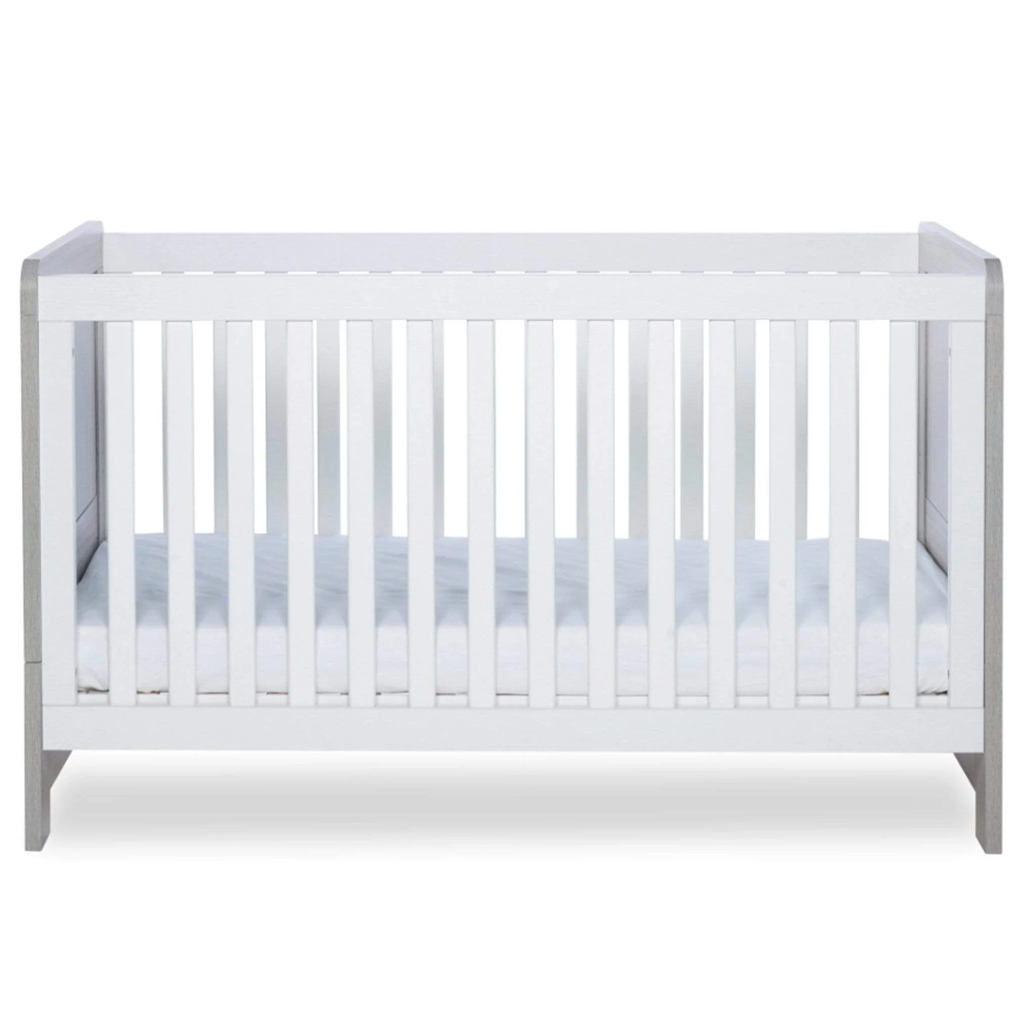 Ickle Bubba Pembrey Cotbed Ash Grey & White - Image 5