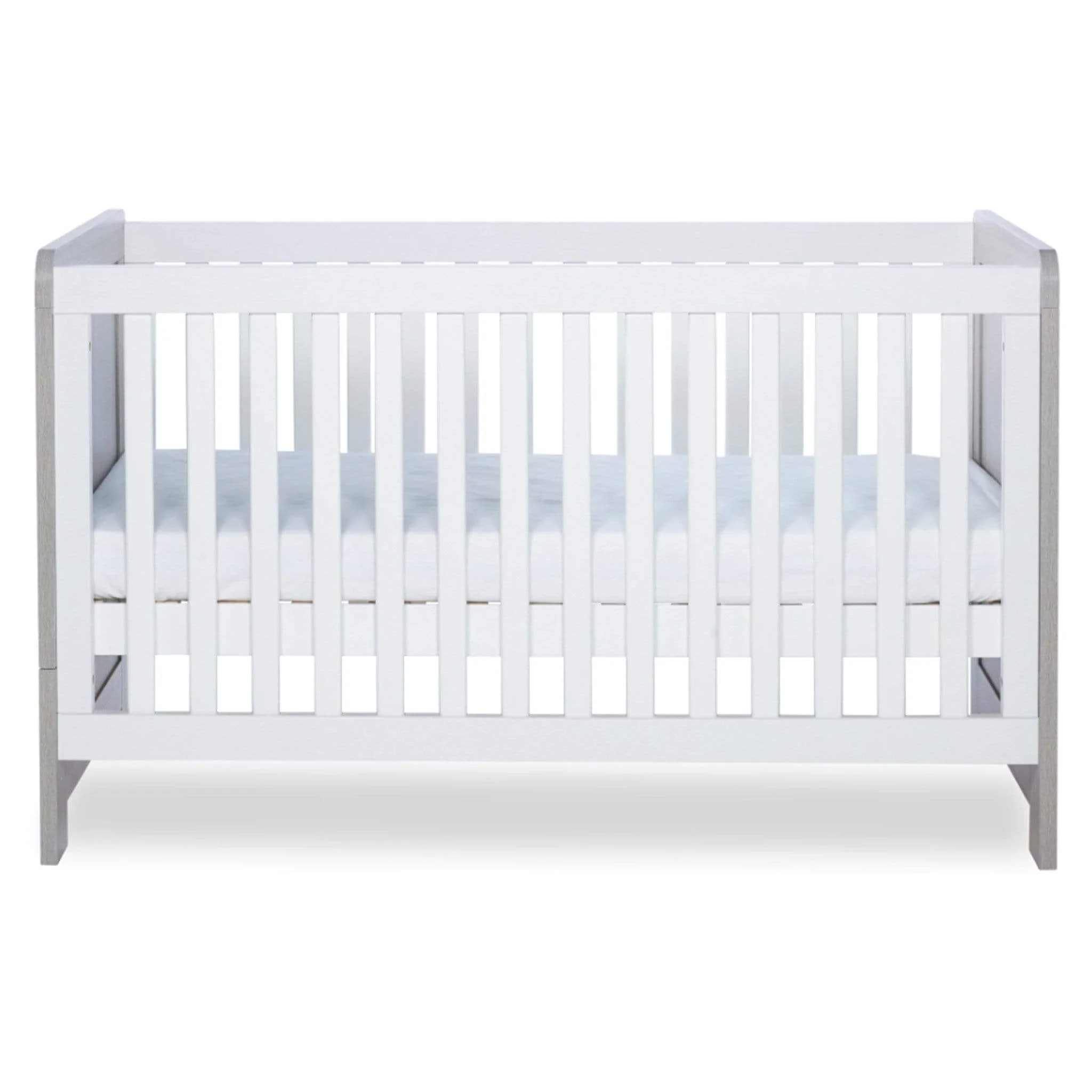 Ickle Bubba Pembrey Cotbed Ash Grey & White - Image 6