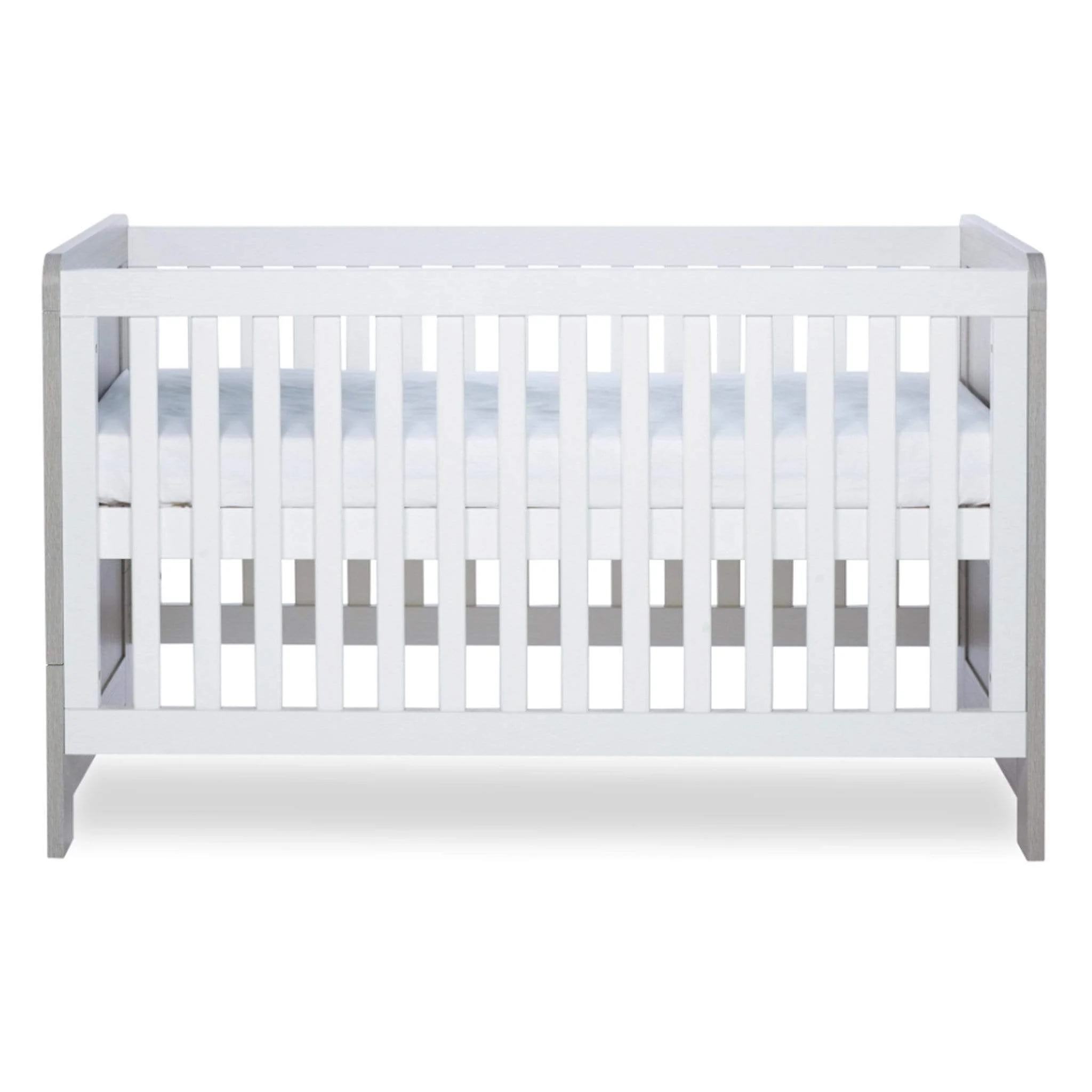 Ickle Bubba Pembrey Cotbed Ash Grey & White - Image 7