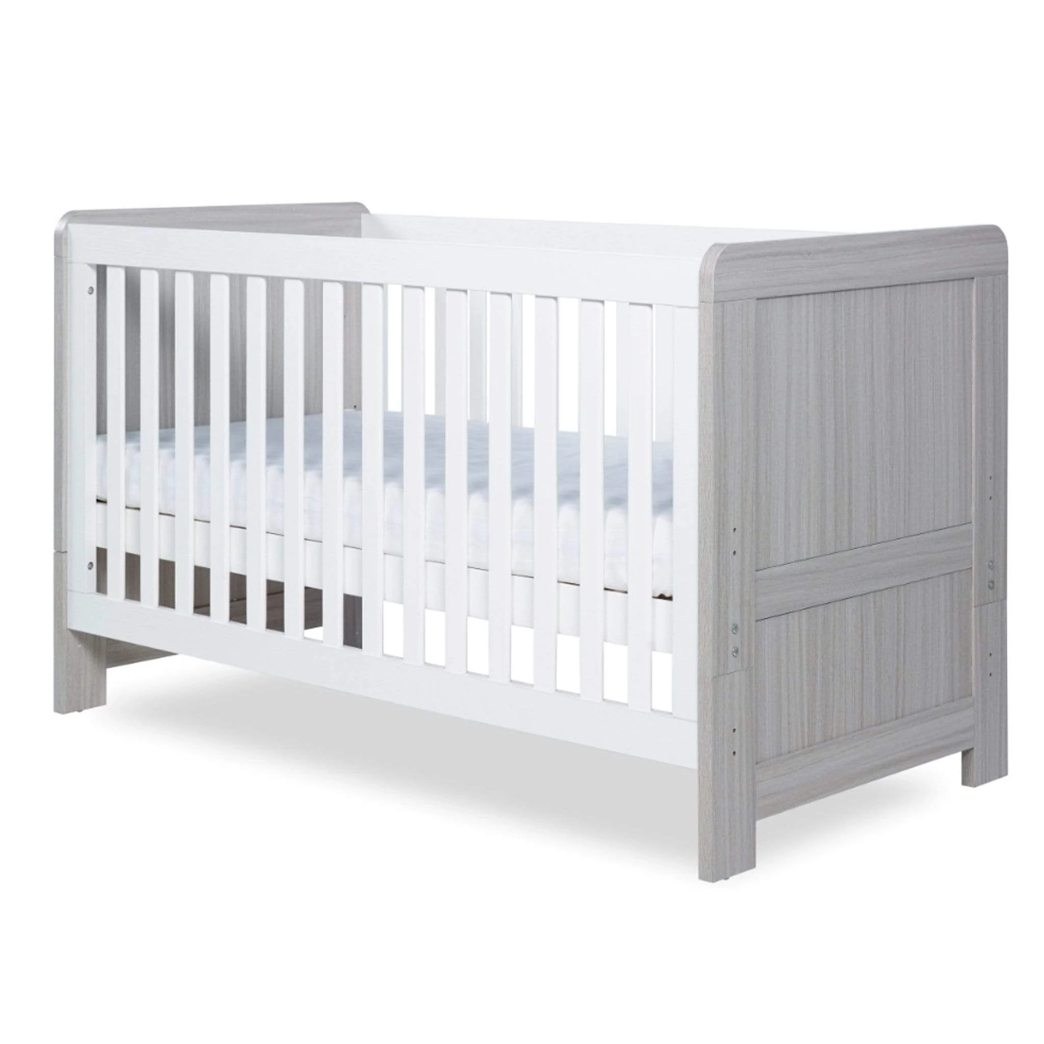 Ickle Bubba Pembrey Cotbed Ash Grey & White - Image 8