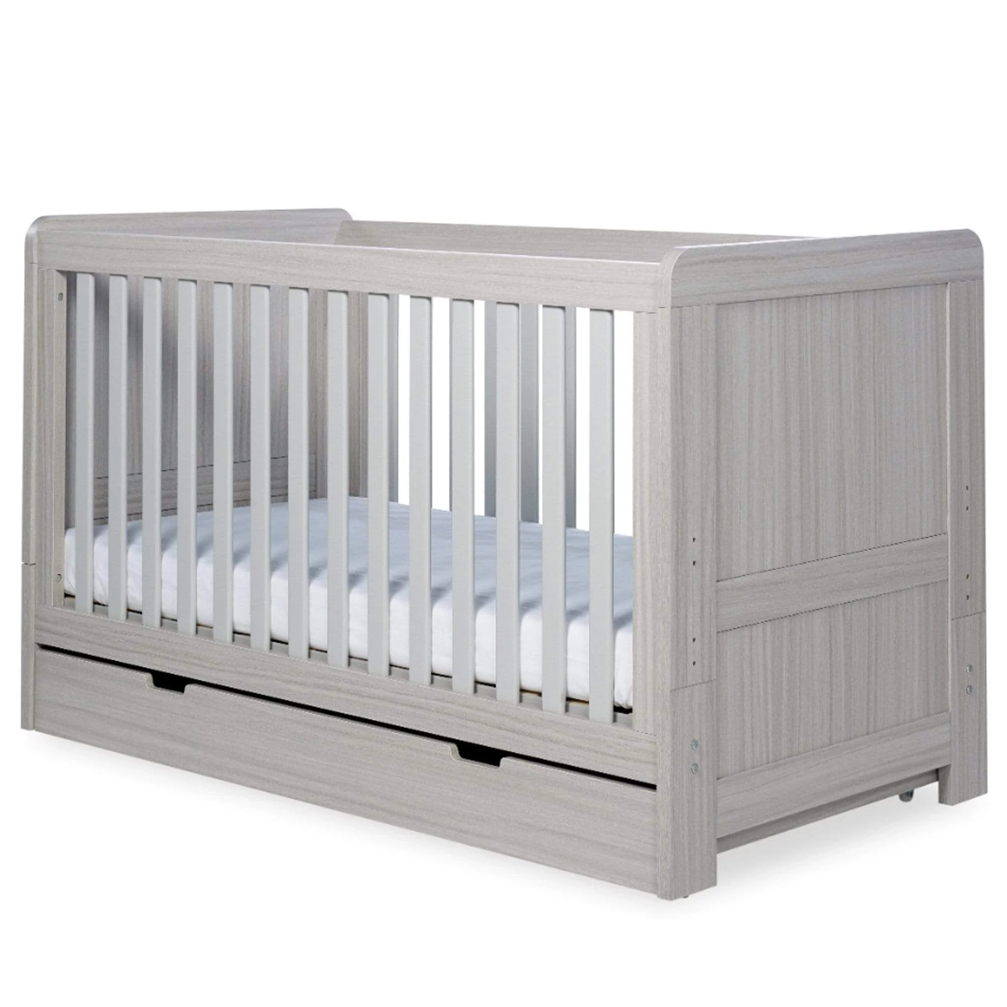 Ickle Bubba Pembrey Cotbed & Under Drawer Ash Grey - Image 5