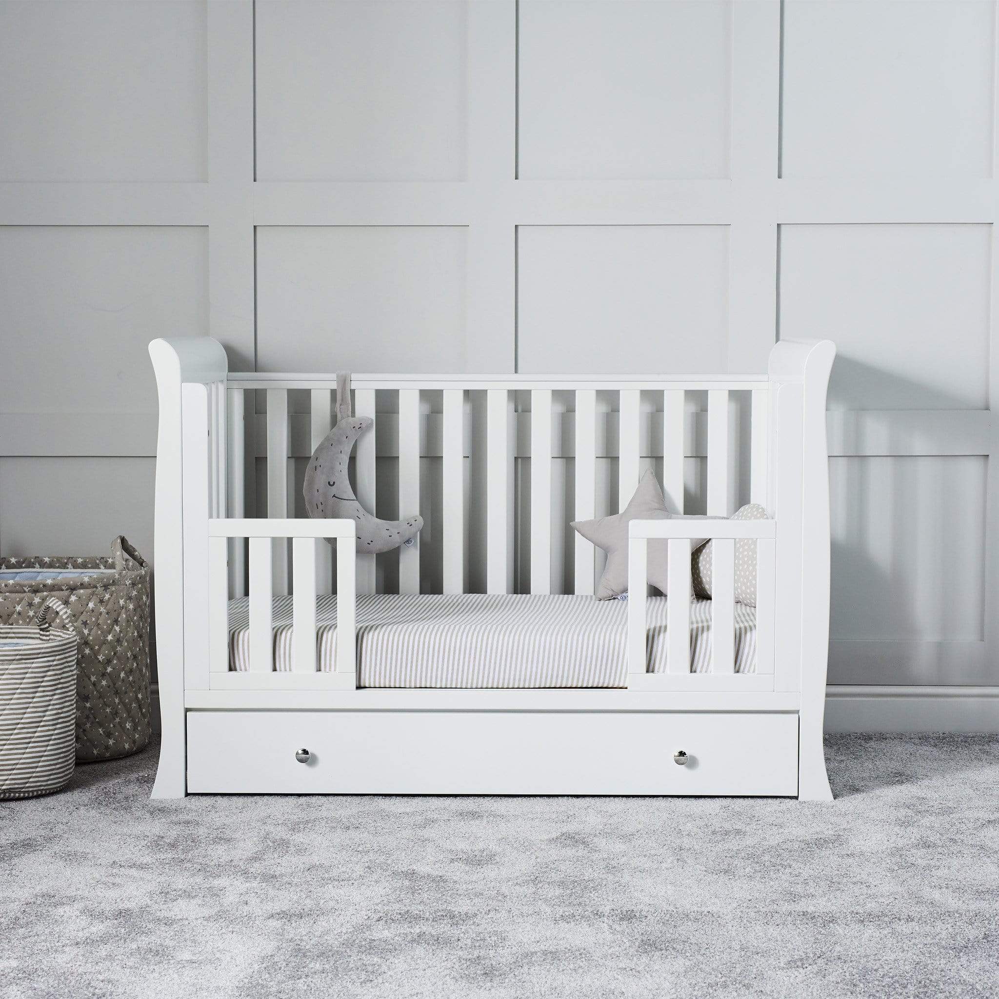 Ickle Bubba Snowdon 4 in 1 Mini 2 Piece Furniture Set - White - Image 3