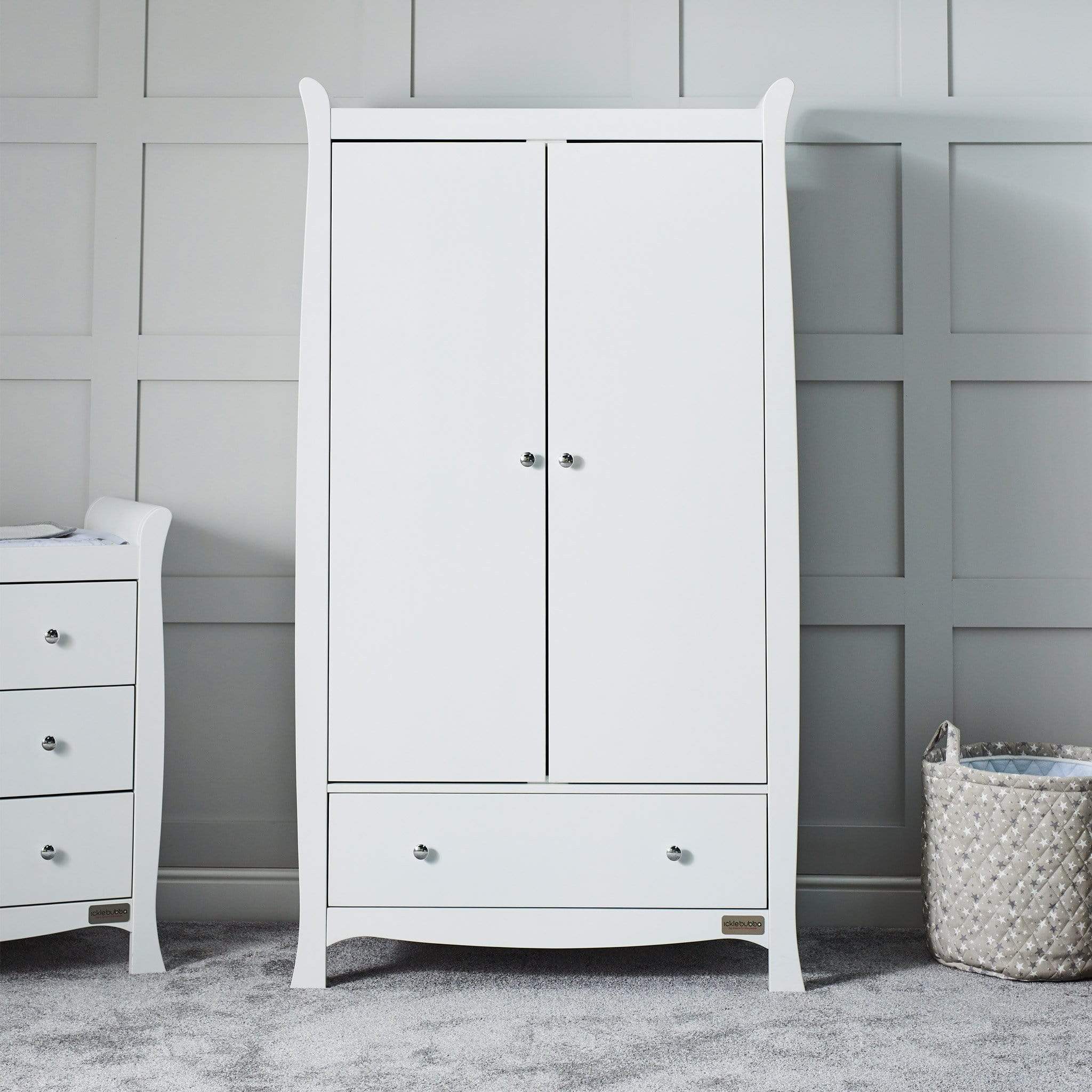 Ickle Bubba Snowdon 4 in 1 Mini 3 Piece Furniture Set - White - Image 7