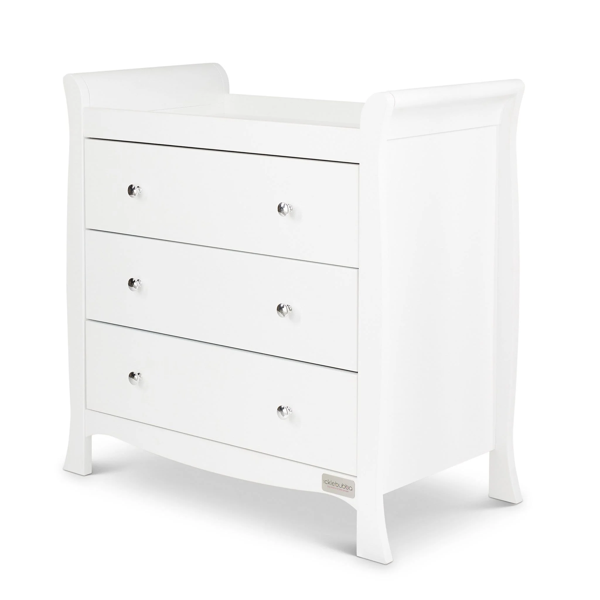 Ickle Bubba Snowdon Classic 3 Piece Furniture Set - White - Image 18