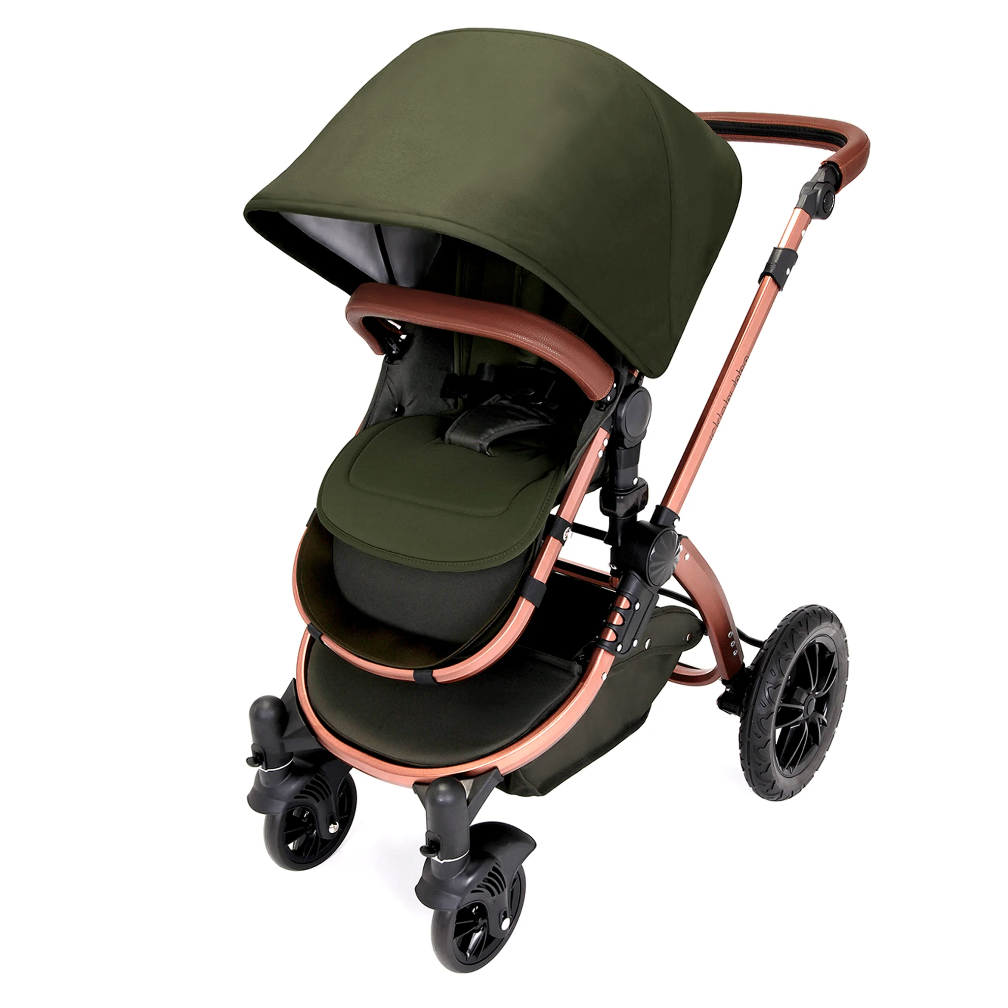 Ickle Bubba Stomp V4 2-in-1 Pushchair Bronze/Woodland - Image 3