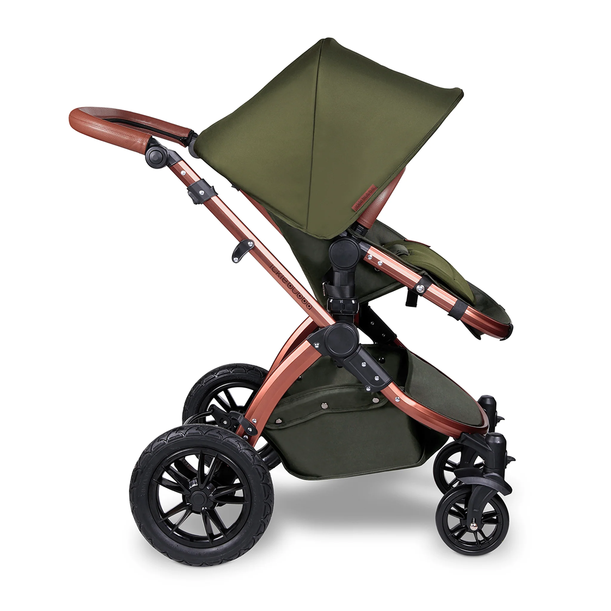 Ickle Bubba Stomp V4 2-in-1 Pushchair Bronze/Woodland - Image 4