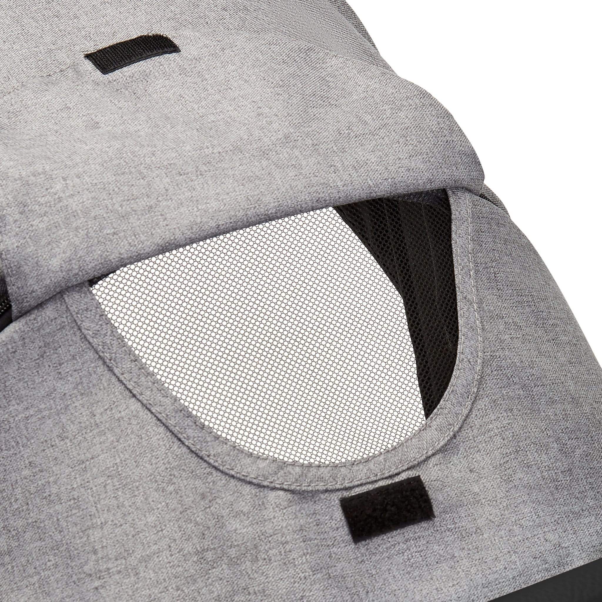 Ickle Bubba Venus Double Stroller - Black/Space Grey/Black - Image 9