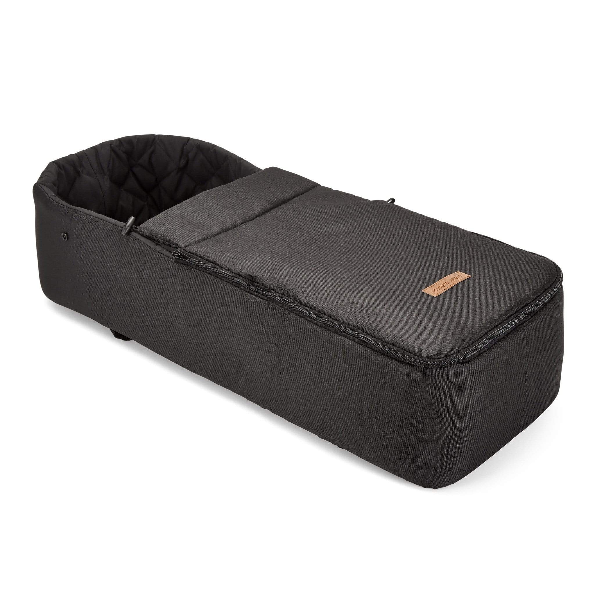 Ickle Bubba Venus Prime Double Stroller - Black/Black/Tan - Image 3