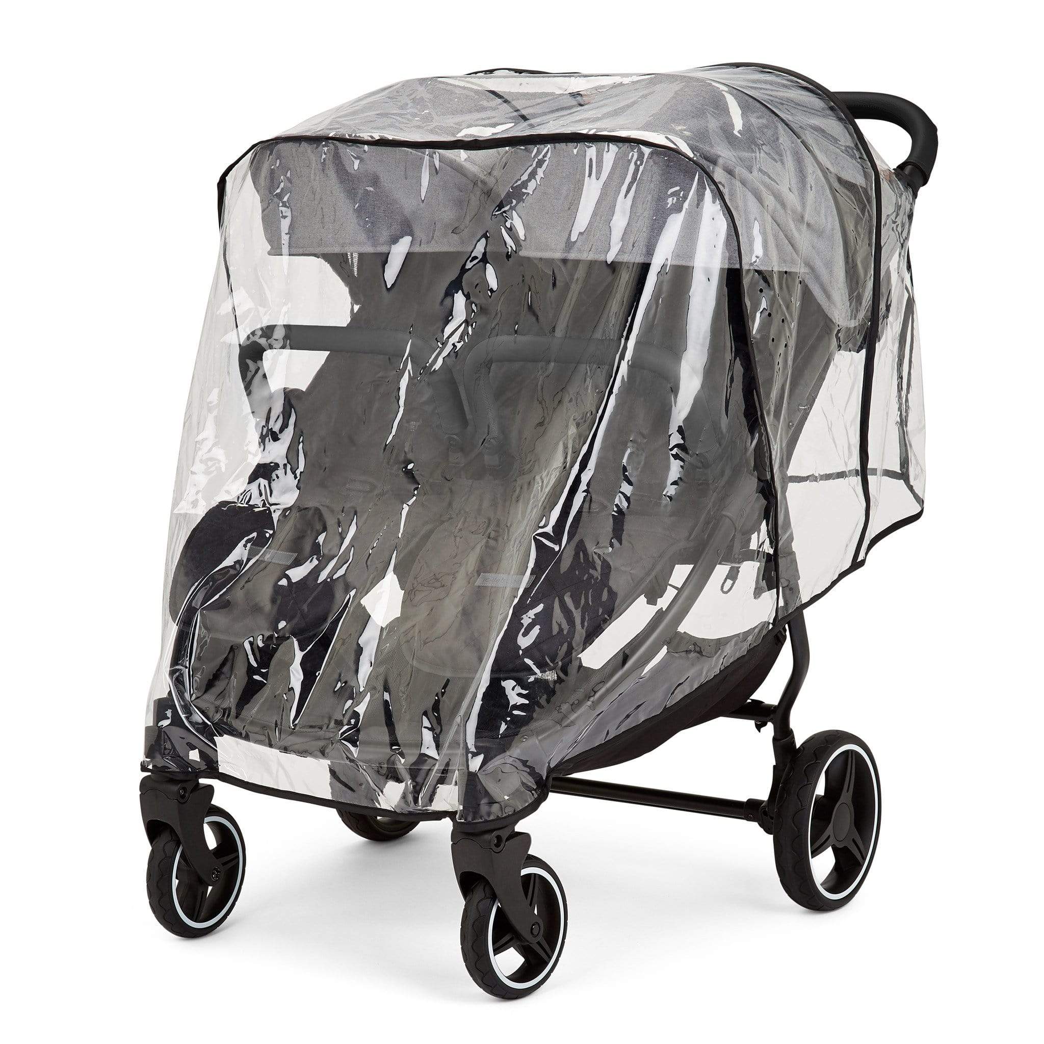 Ickle Bubba Venus Prime Double Stroller - Black/Space Grey/Black - Image 10