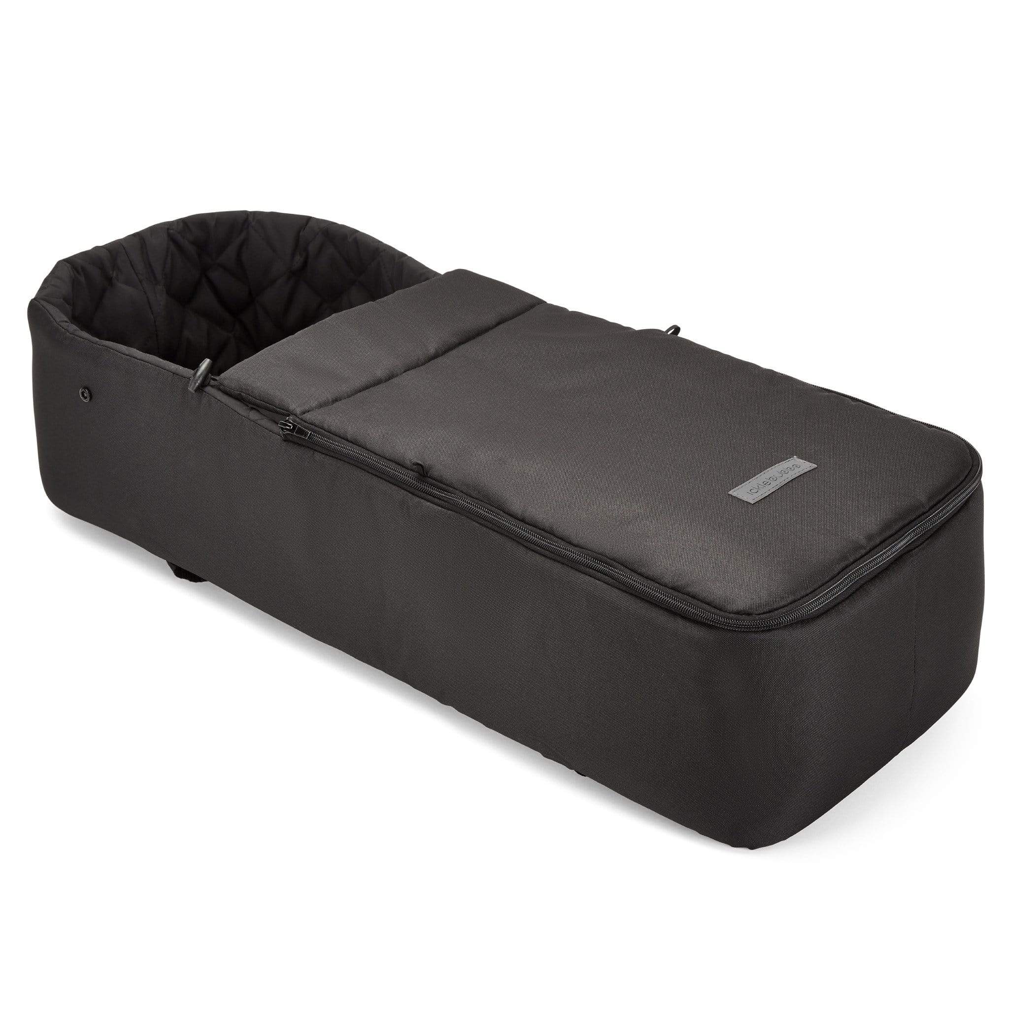 Ickle Bubba Venus Prime Double Stroller - Black/Space Grey/Black - Image 4