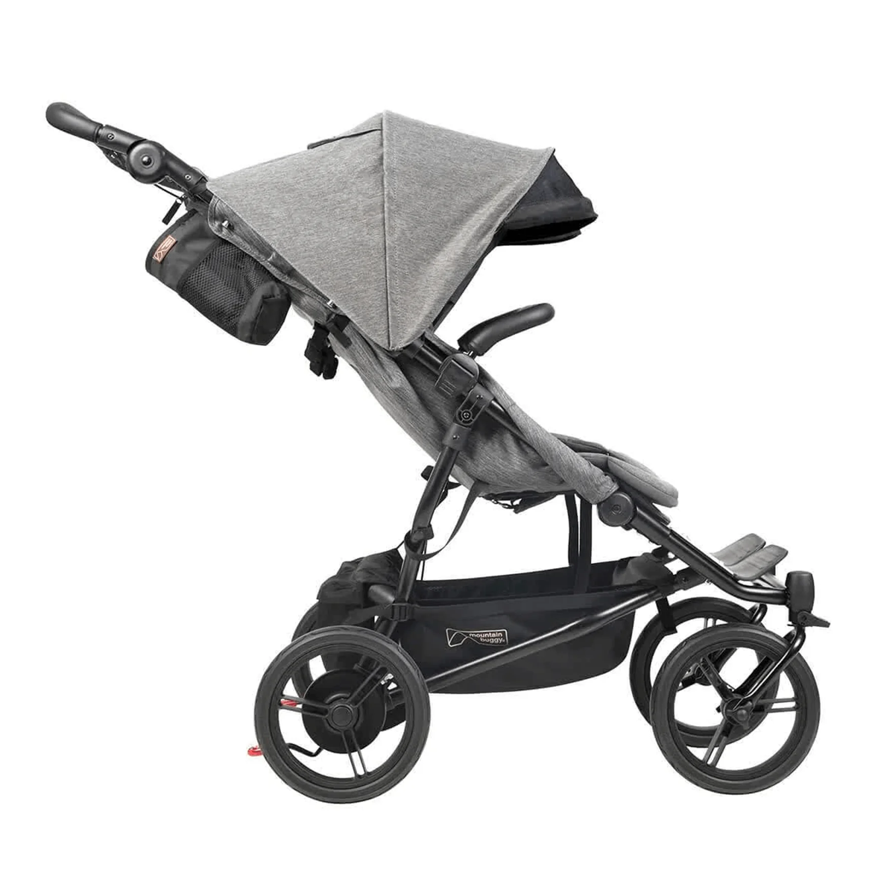 Mountain Buggy Duet Luxury with Satchel - Herringbone - Image 3