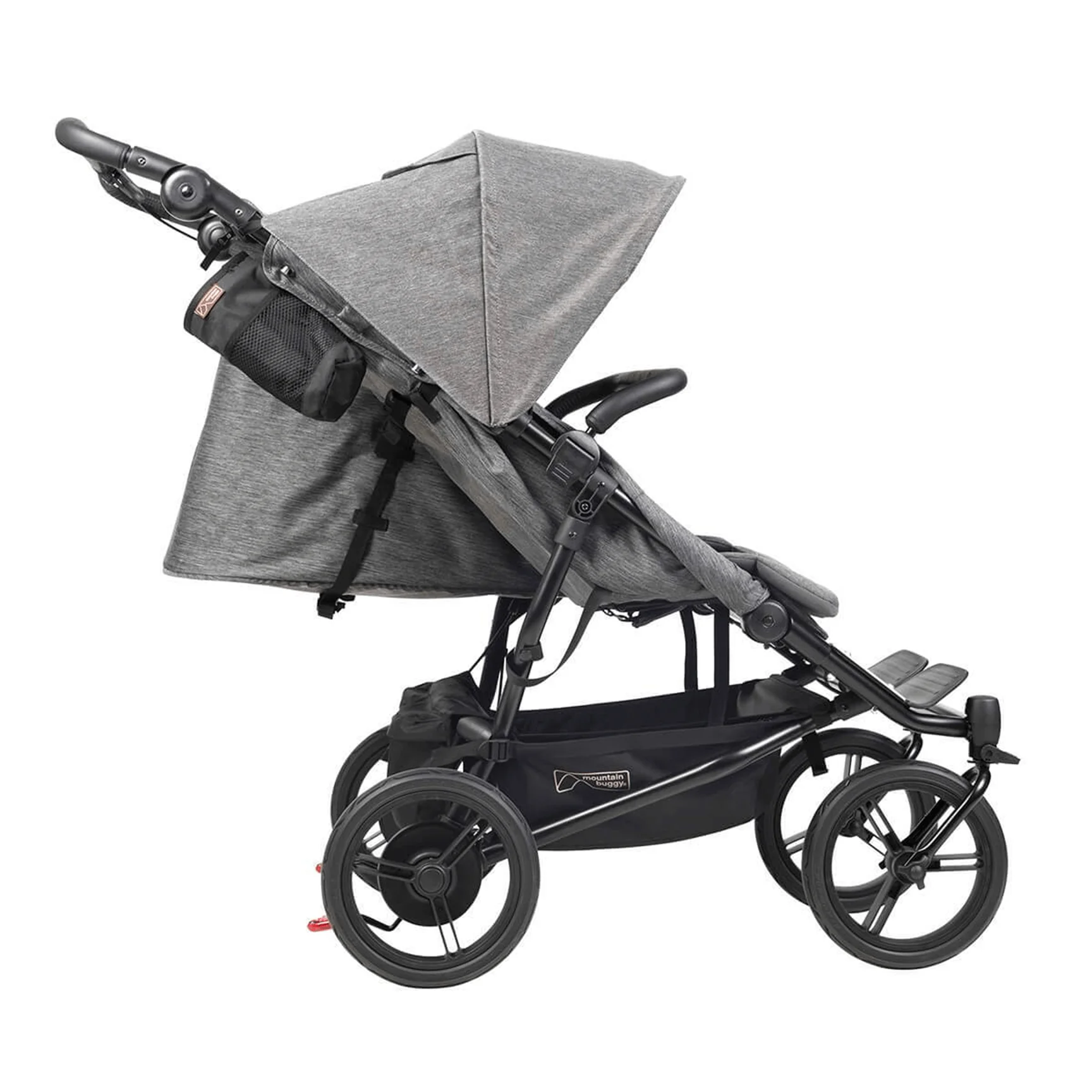 Mountain Buggy Duet Luxury with Satchel - Herringbone - Image 5