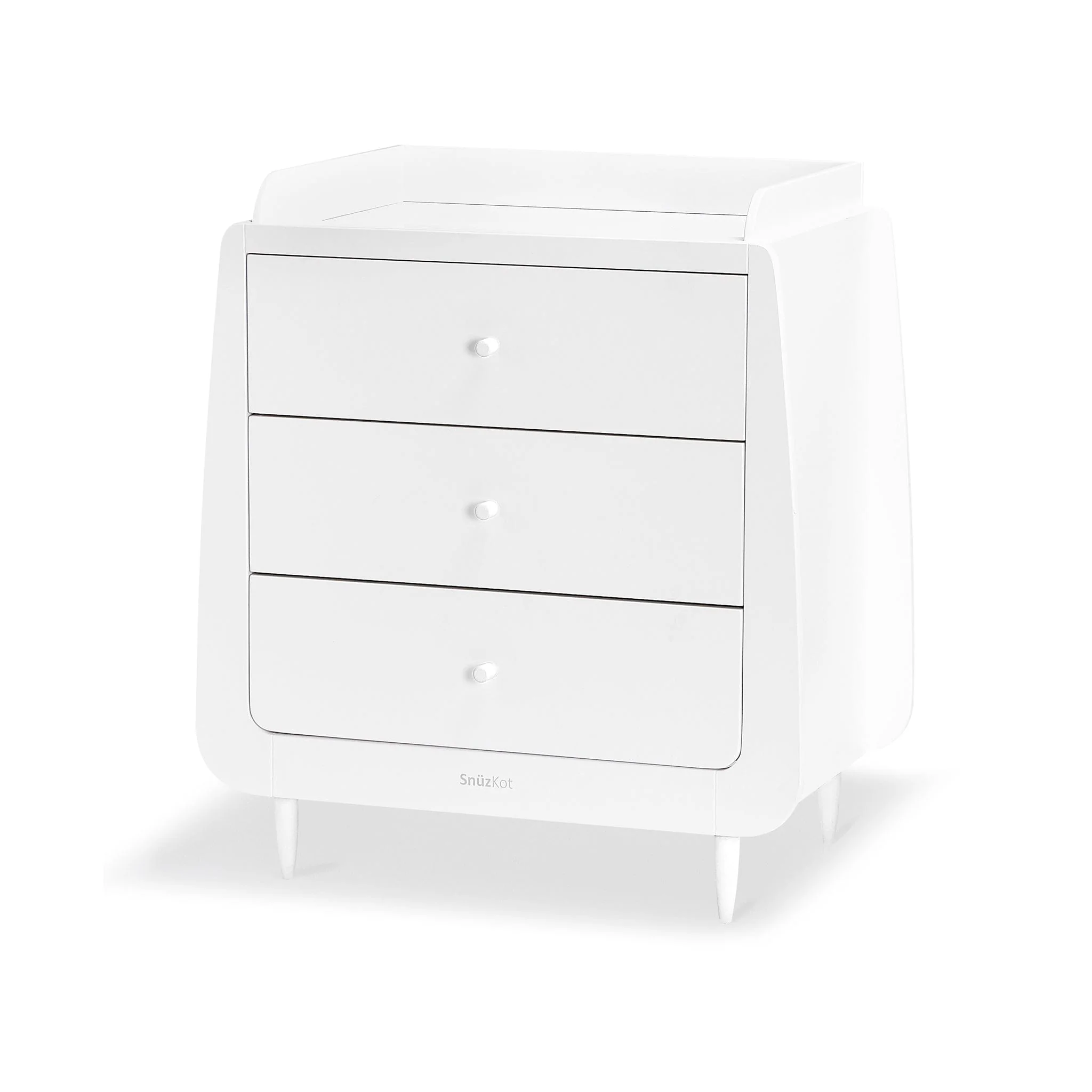 SnüzKot Skandi 2 Piece Nursery Furniture Set - White - Image 5