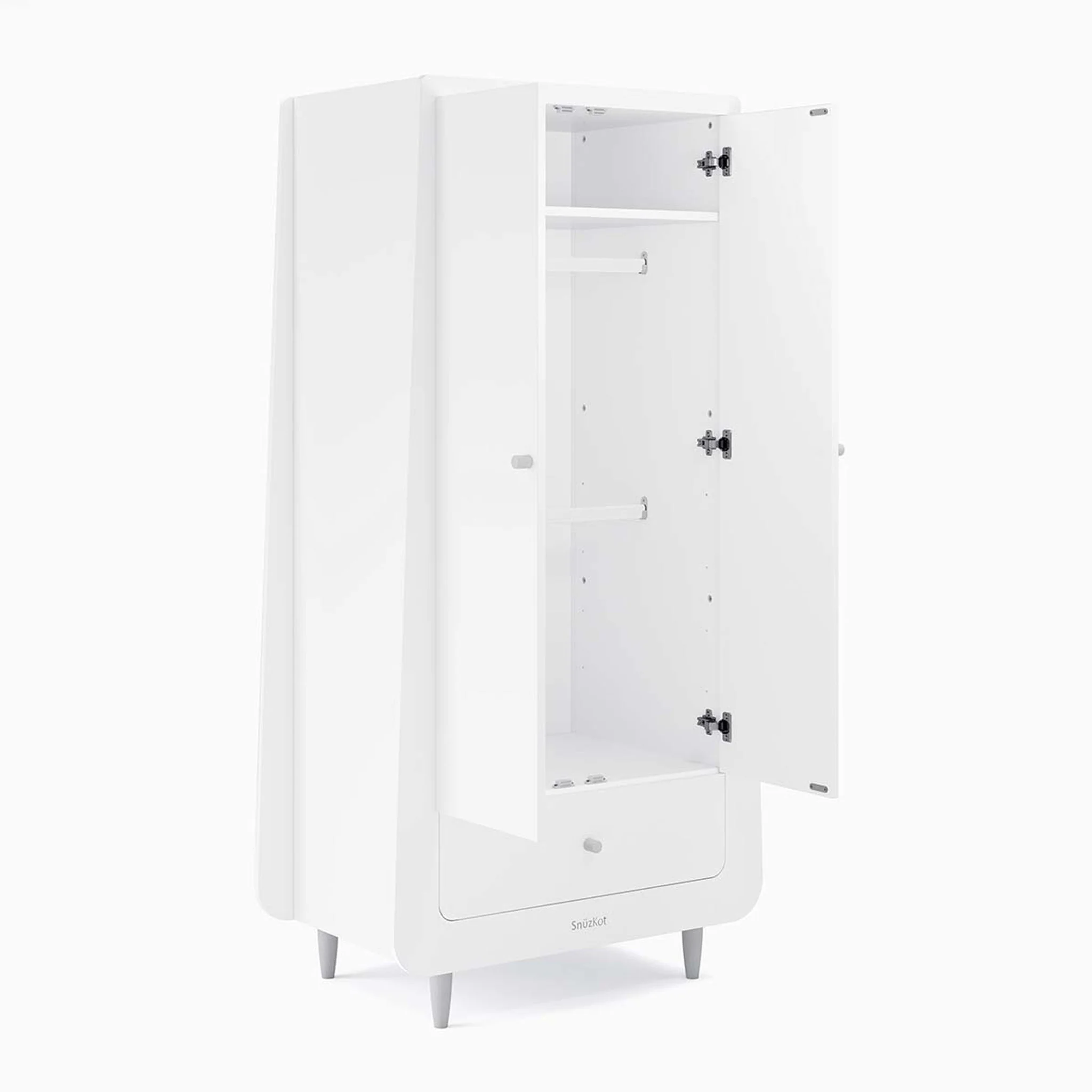 SnüzKot Skandi 3 Piece Nursery Furniture Set - Grey - Image 7