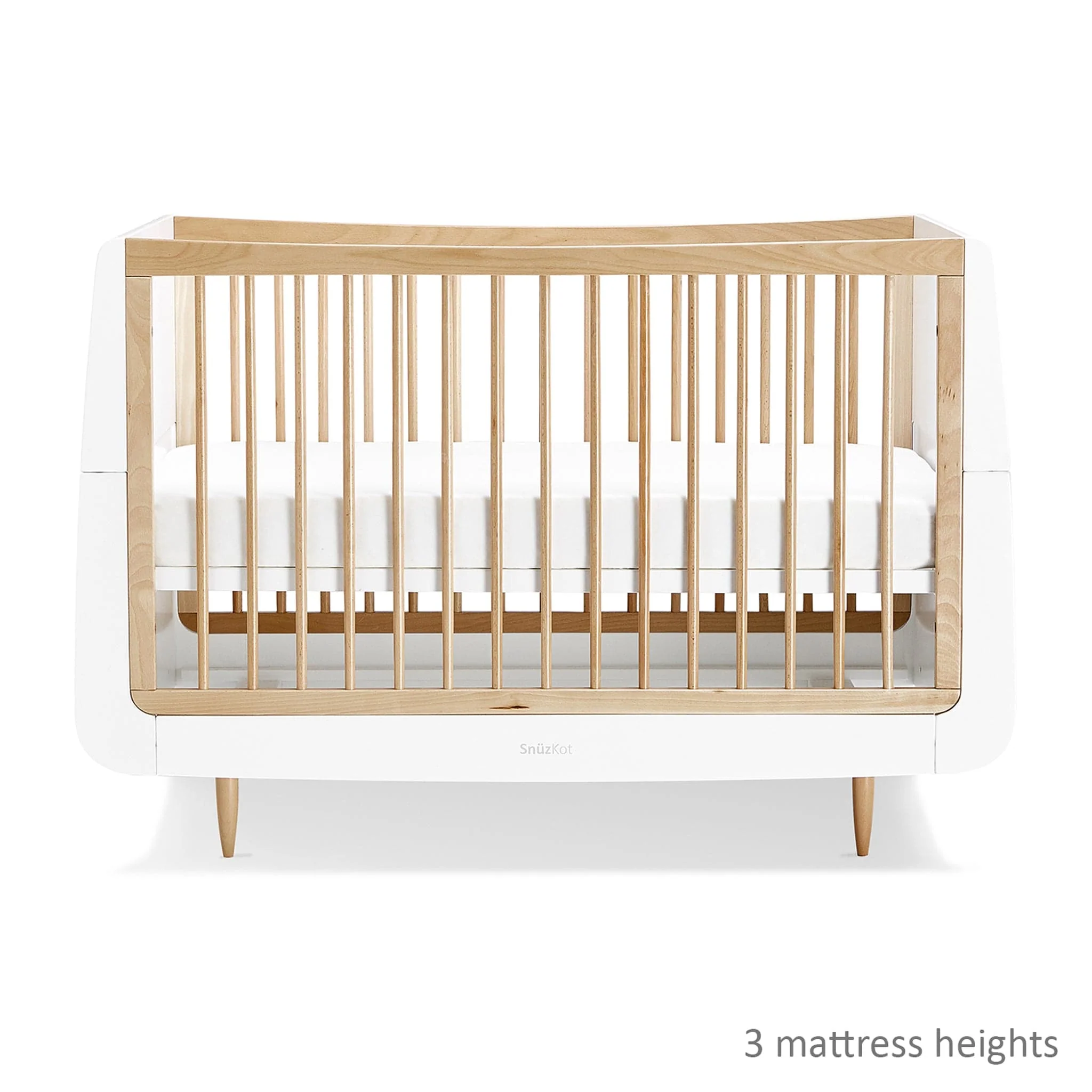 SnüzKot Skandi 3 Piece Nursery Furniture Set - Natural - Image 6