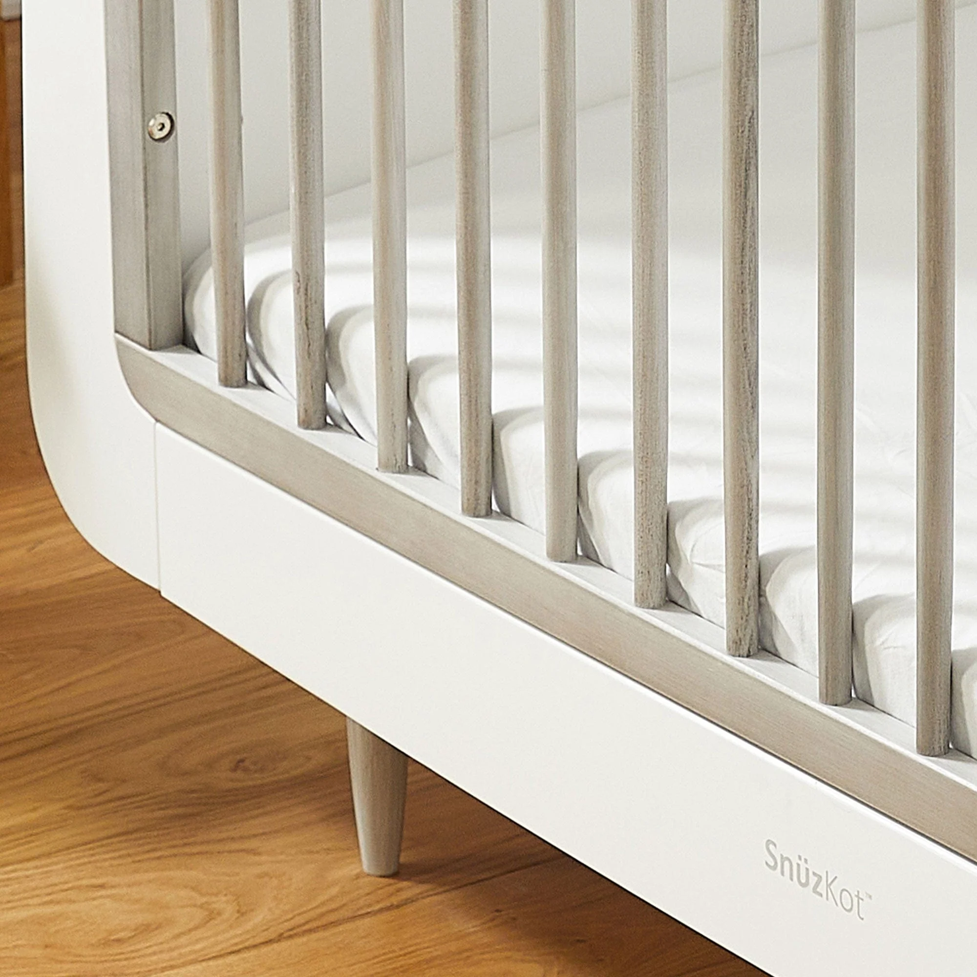 SnüzKot Skandi 2 Piece Nursery Furniture Set - Silver Birch - Image 3